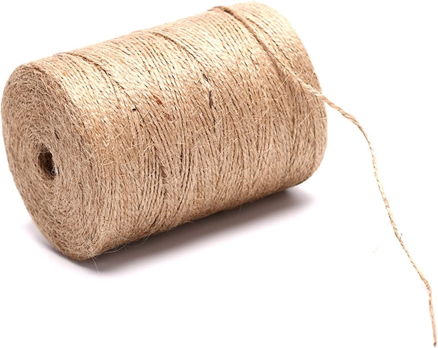 Naturalny sznurek jutowy, 50/80Meters DIY Jute Hemp Wedding Party Decoration