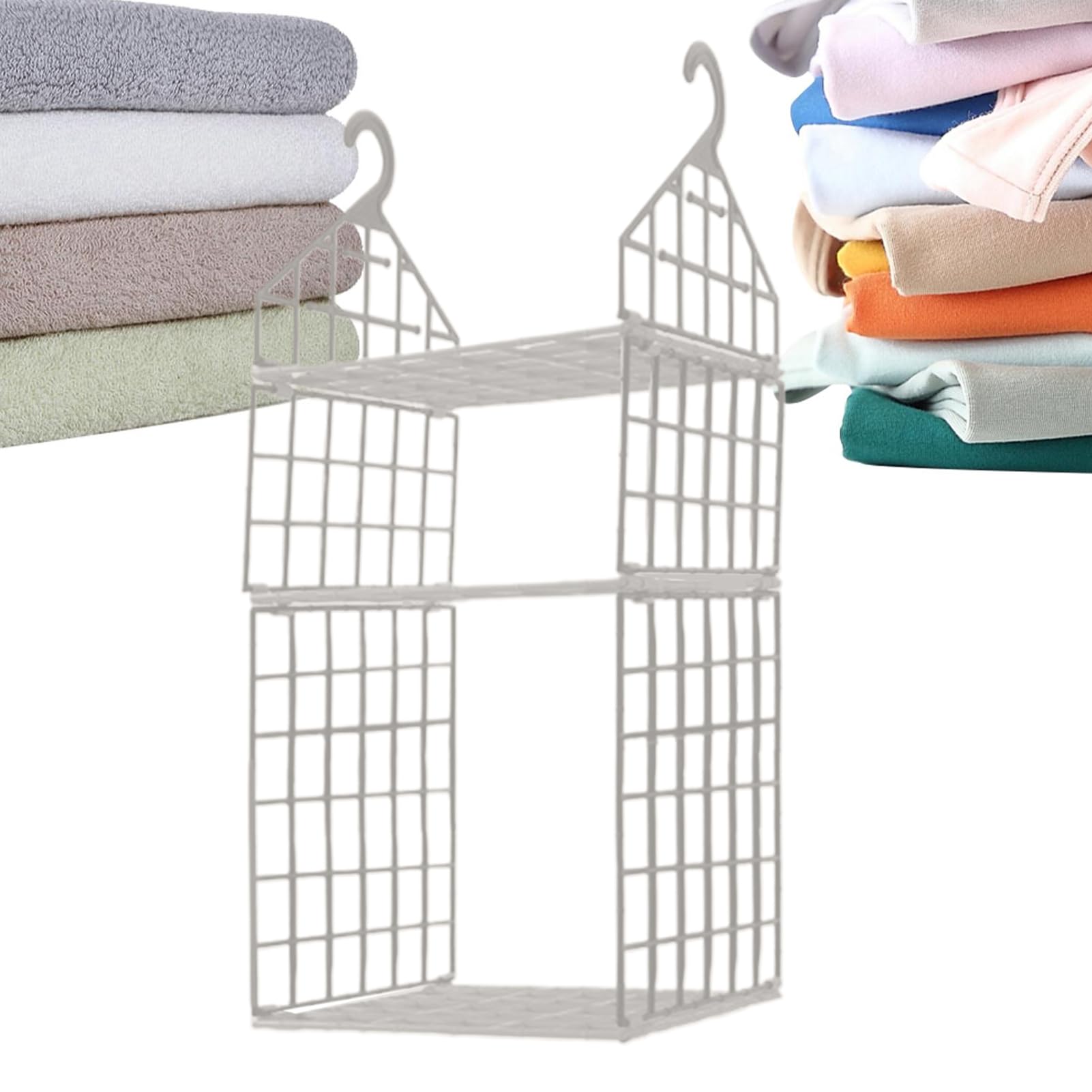 Rangement linge armoire avec cet organisateur de vêtements pour armoire pratique