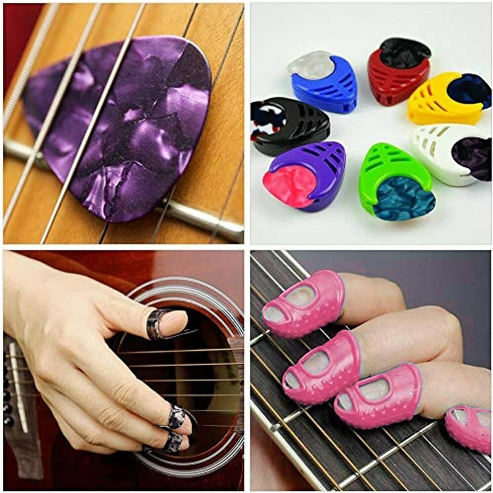 Profesjonalny Narzędzia do Gitary 65 Szt. Przenośny Zestaw Narzędzi Gitarowych Dla Początkujących Profesjonalny Nawijacz Strun Tuner Bass Pick Holder Narzędzia do Gitary