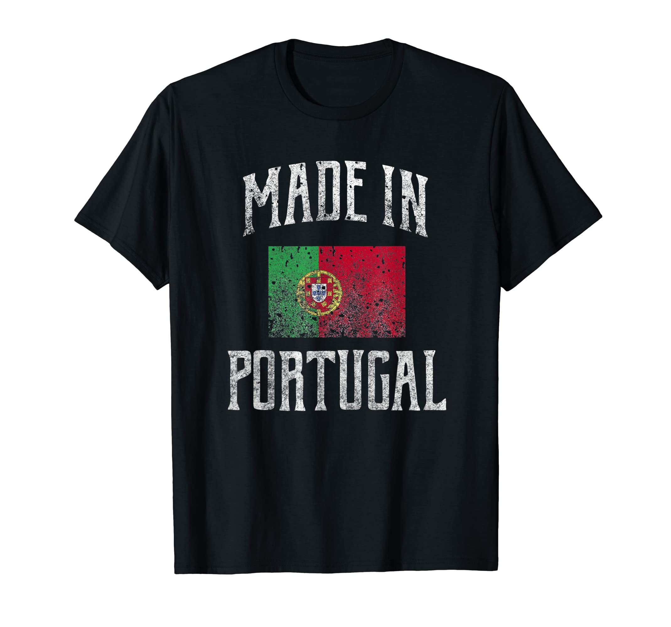 Portugal Roots ApparelPortugal Flag T-Shirt Made In Portugal T-Shirt