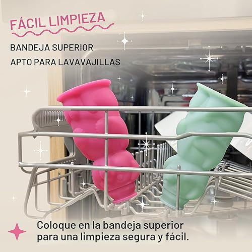 Miniatura 2 de Legendairy Milk Honey Bear - Vaso con popote de silicona para bebés (verde), 8 onzas, apto para lavavajillas, silicona de grado alimenticio, taza