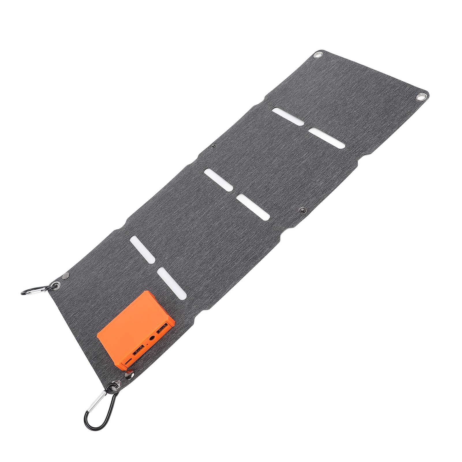 Pannello Solare Pieghevole da 40 W Pannello Solare Portatile con Doppia Uscita USB a Ricarica Rapida con Regolatore di Tensione Unico, Ricarica Solare per Viaggiatori All'aperto