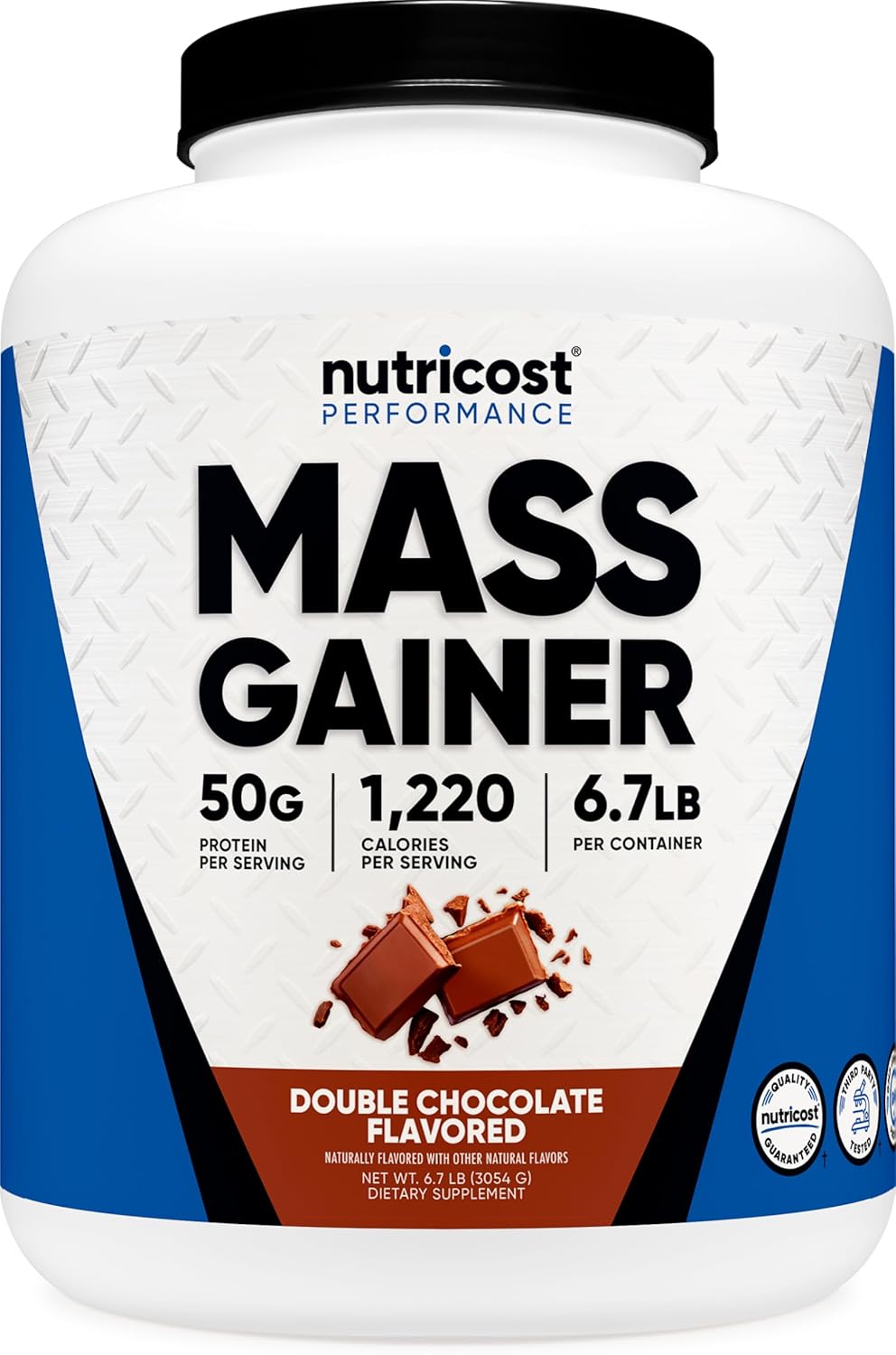 Nutricost Mass Gainer Double Chocolate Flavor