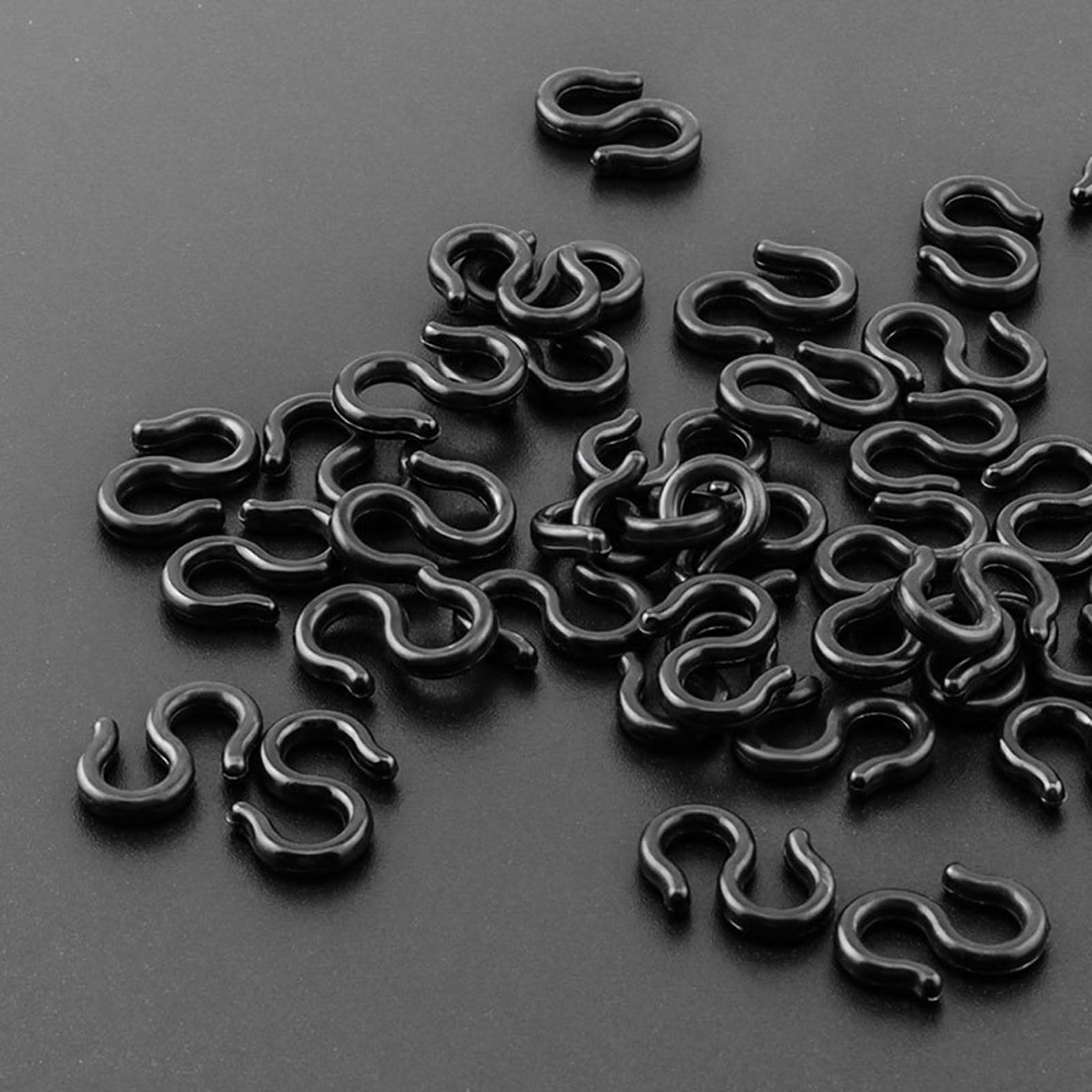 Clips de cable de bicicleta, clips de cable de freno, clips de gancho en S, clips de hebilla de guía para carcasa de engranaje de freno de bicicleta