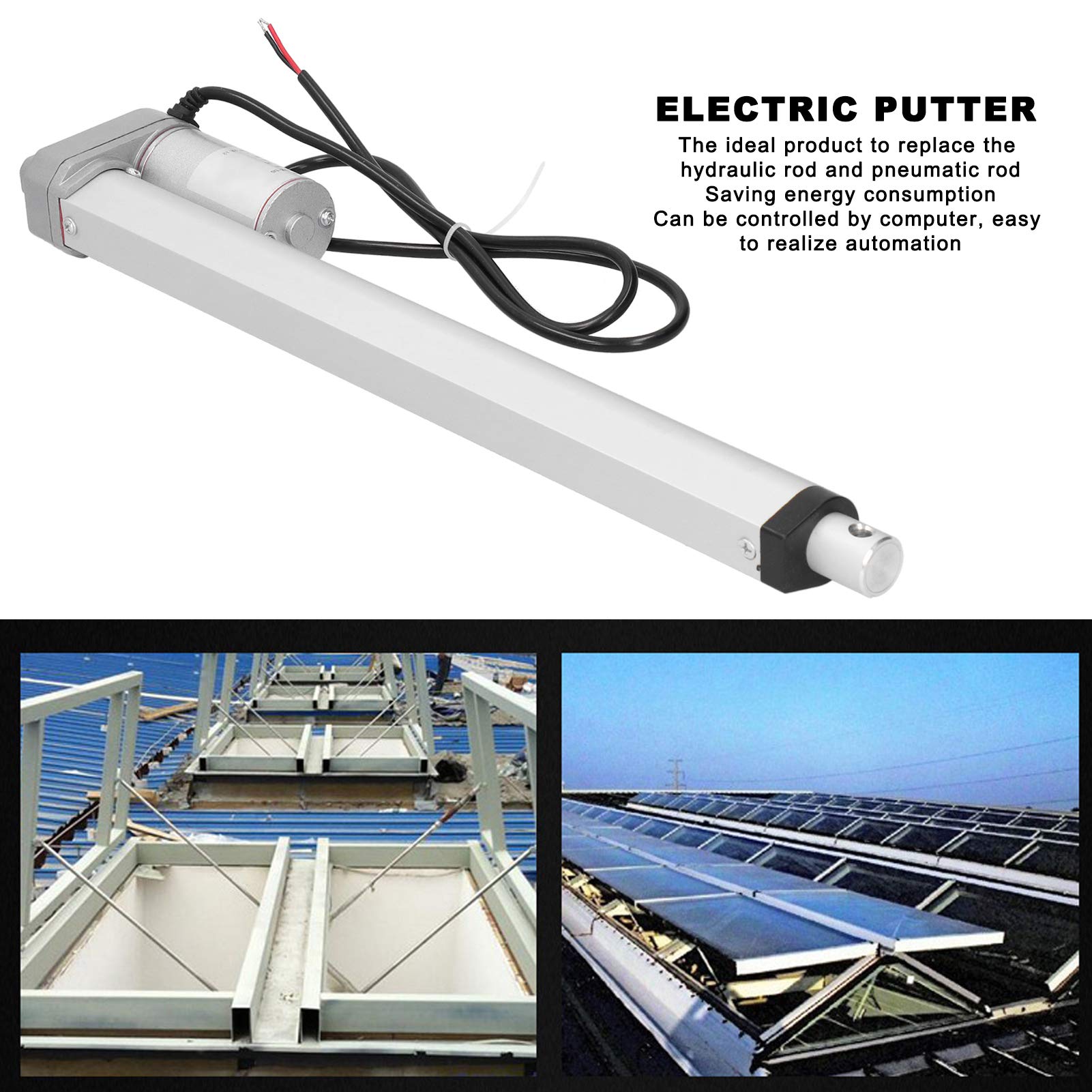 SIXRUN Putter Eléctrico 300N, de 300 Mm Motor (24VDC)