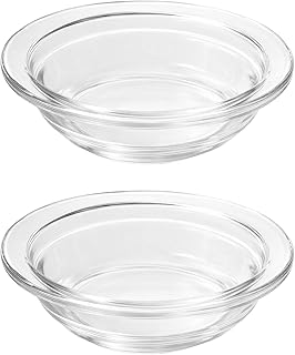 2Pcs Wax Warmer Replacement Dish, Wax Melt Dish for Candle Warmer, 4.5in Glass Transparent Aromatherapy Essential Oil Diffuser Dishes for Home, Office.