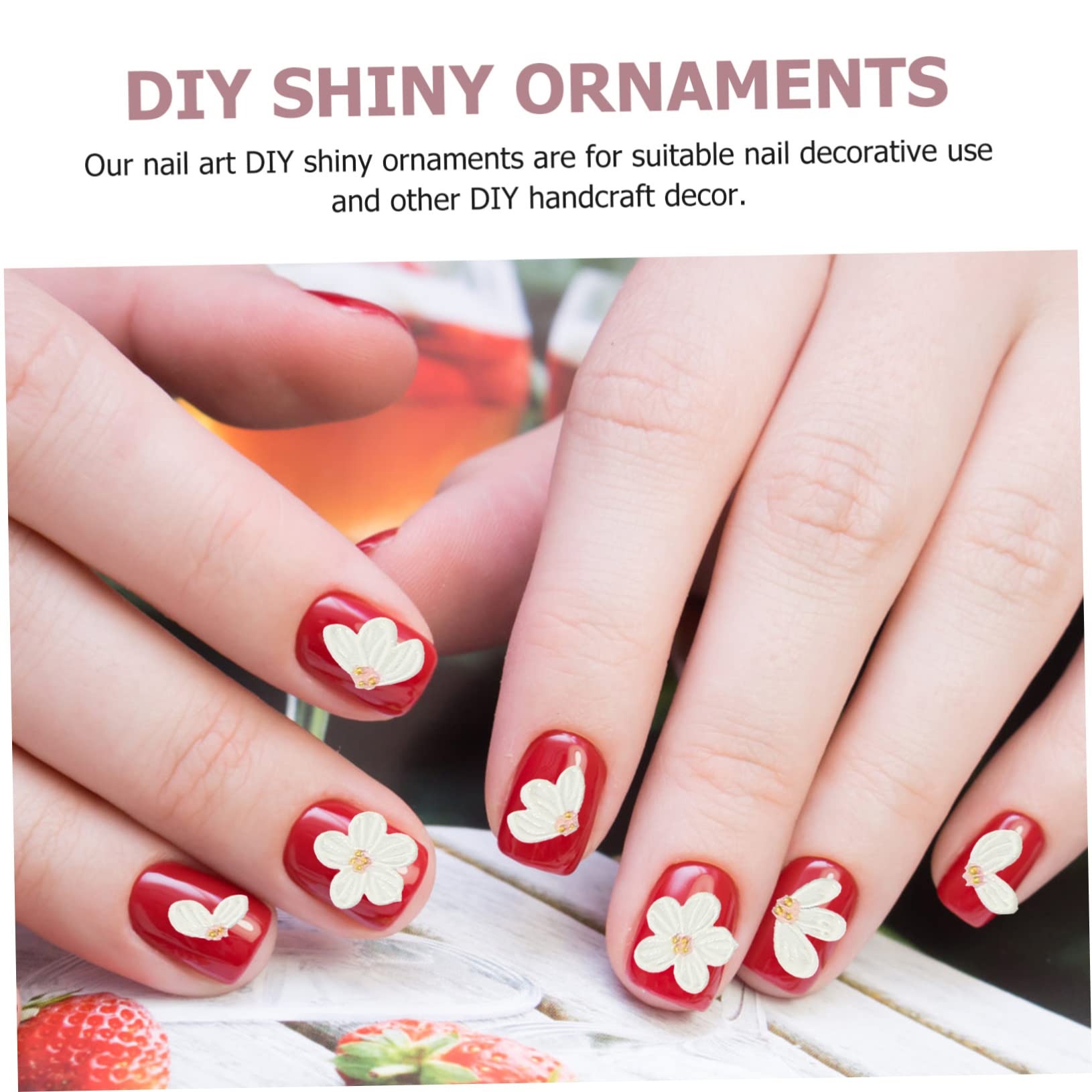VICASKY 5 Set Decalcomanie Per Unghie Arte Etichetta Decalcomanie Per Le Nail Art Carino Adesivo Per Unghie Di Fiori Adesivo Per Unghie Fiore Resina 3 Fogli*5