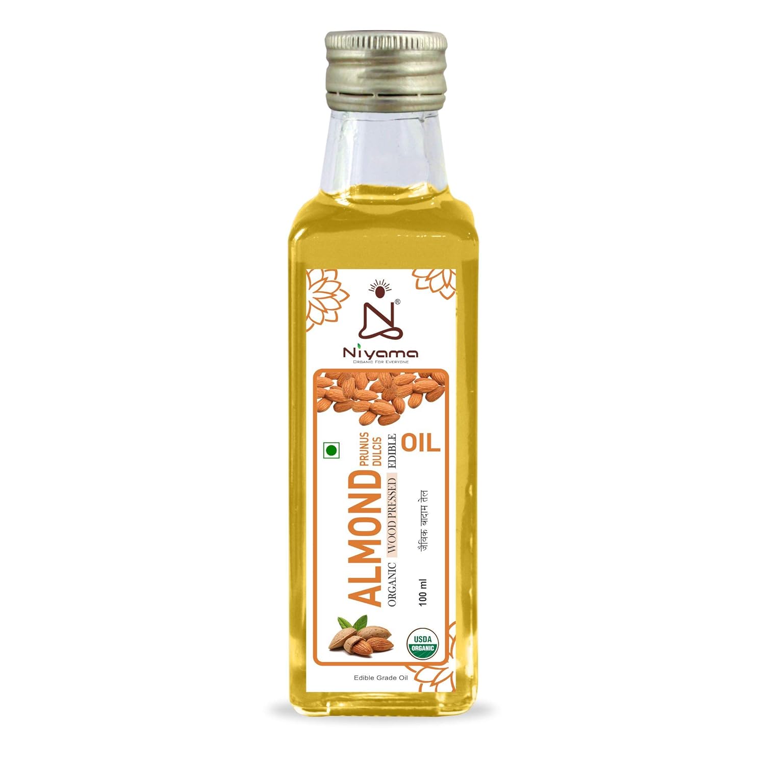 Buy Niyama Organic Sweet Almond Carrier Oil/Skin&Hair Care Oil Cold