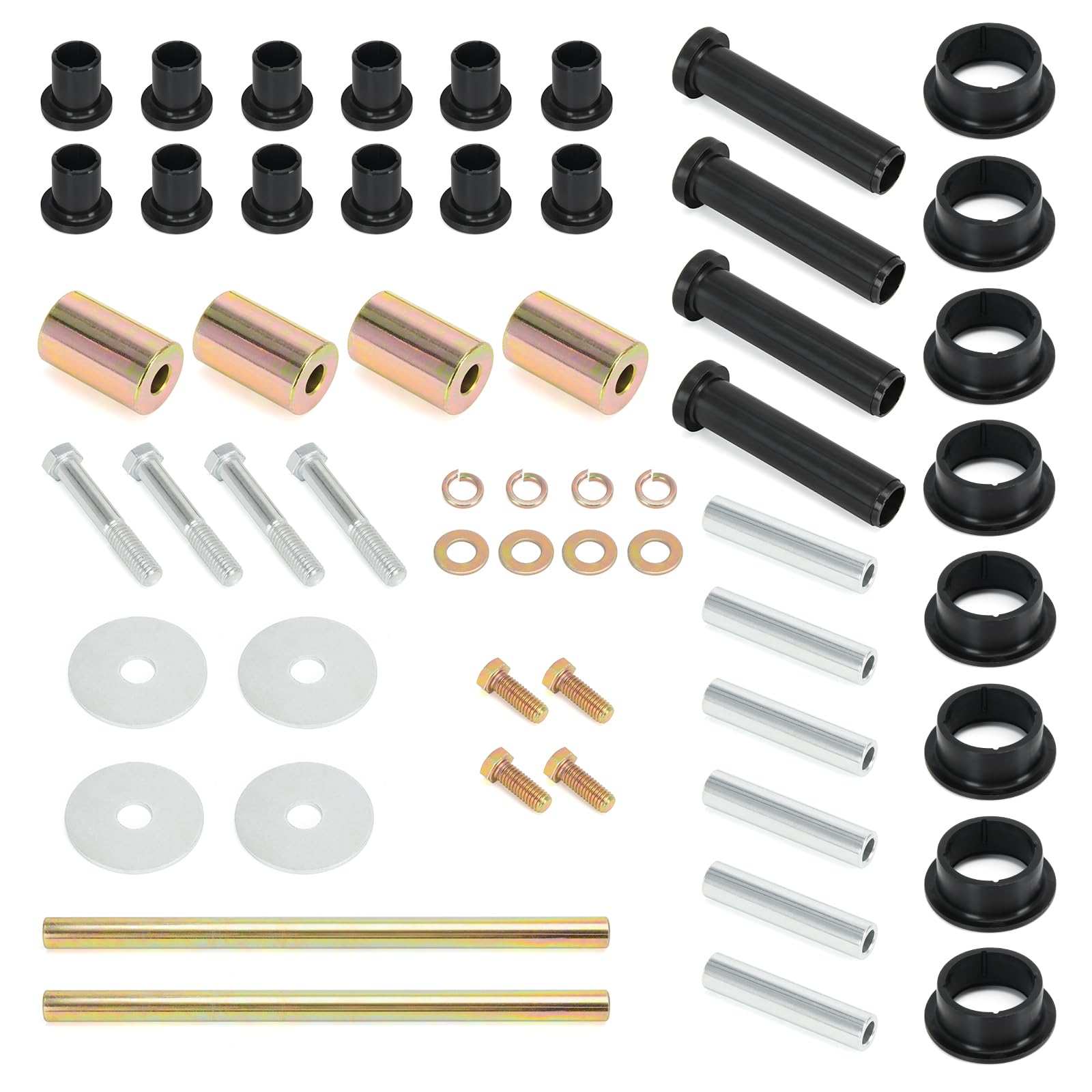 Photo 1 of Rear Left and Right A-Arm Bushing Shafts Kit Replacement for Polaris Sportsman 400 450 500 600 700 800 Replace # 5020826 5434548 5434551 5133806 5434550