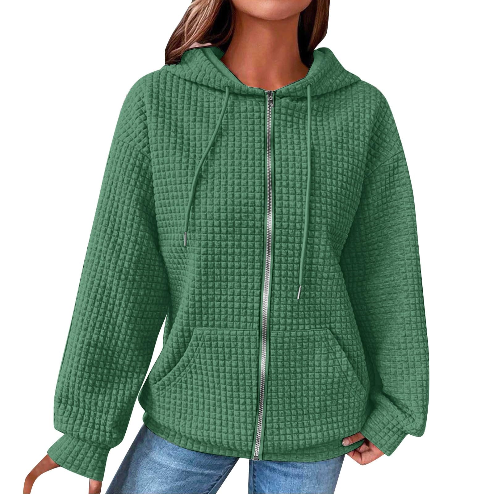 Qixiutrendy Hoodies For Teen Girls Ladies Solid Color Comfy