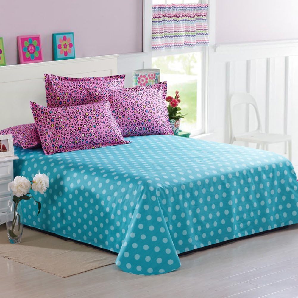 Fresh stripe print cotton sheets/ single and double sheet