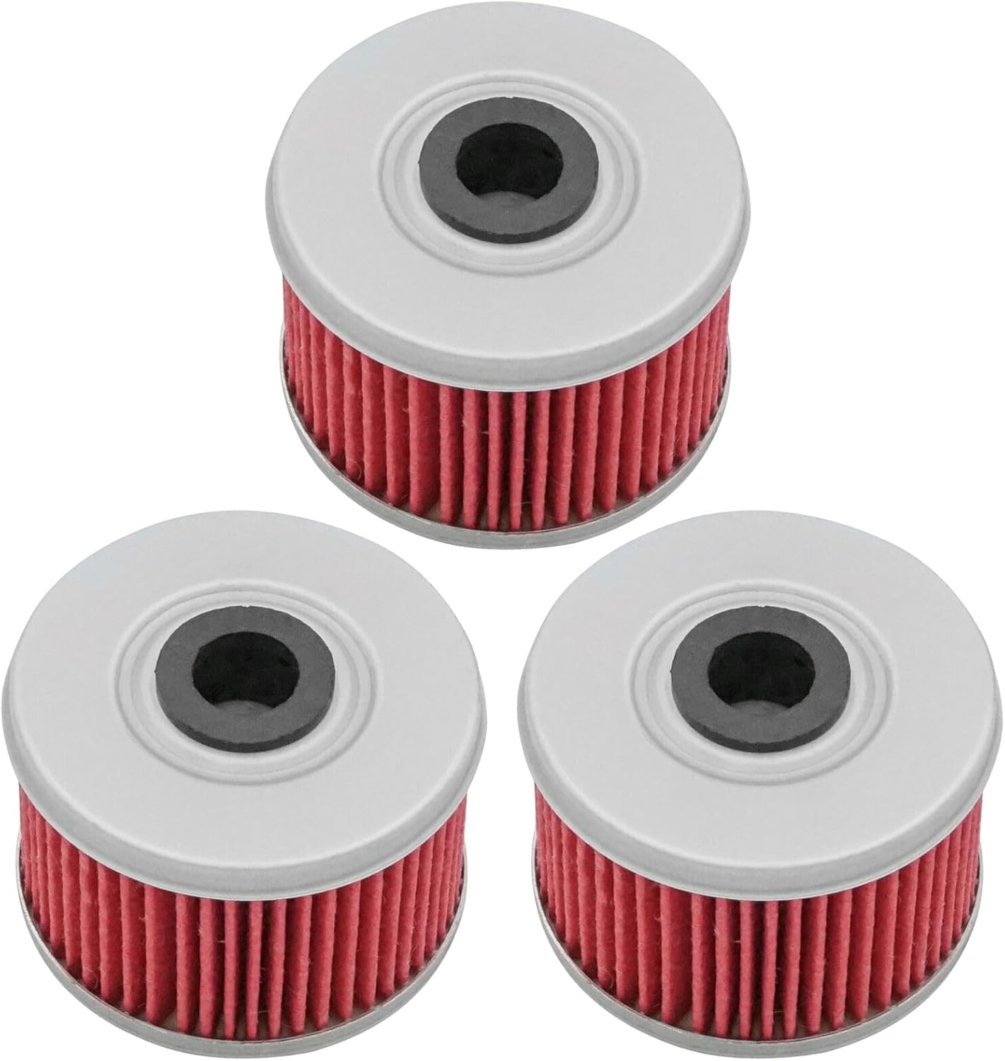 Powersports Replacement Parts for Oil for Honda ATV 15412-HM5-A10 Oil Filter 3 Pack Mod-C33C-6192