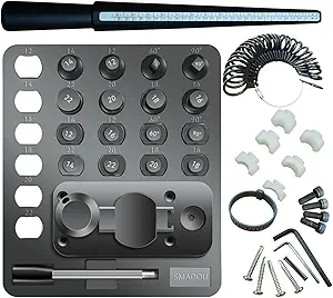 Ring Bender Little Spoon Bender for Soft Metals Ring Bending Tool Ring Maker Tool with Superior Nylon Dies Ring Making Tool