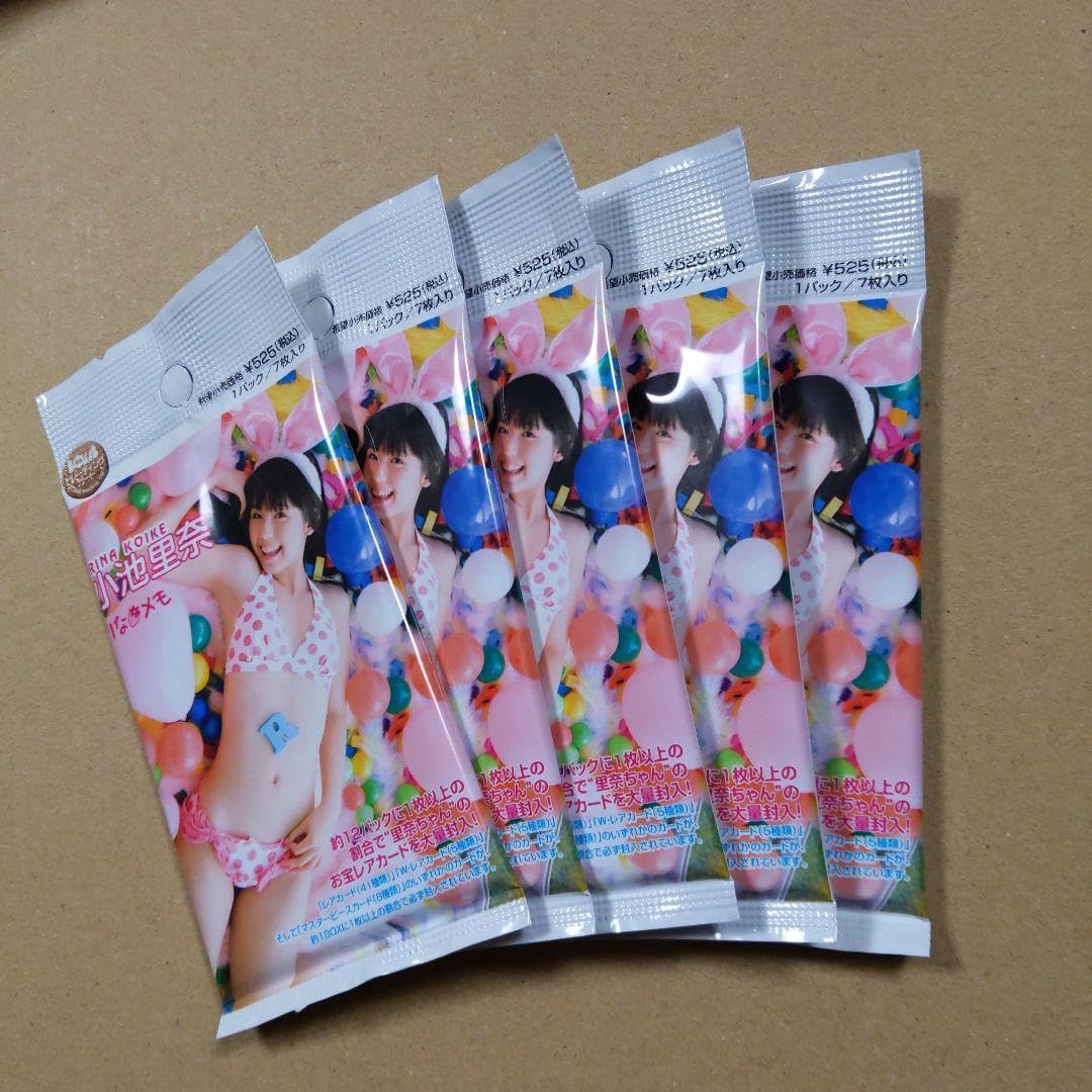 Amazon.co.jp: BOMB 小池里奈5パック トレーディングカード : おもちゃ