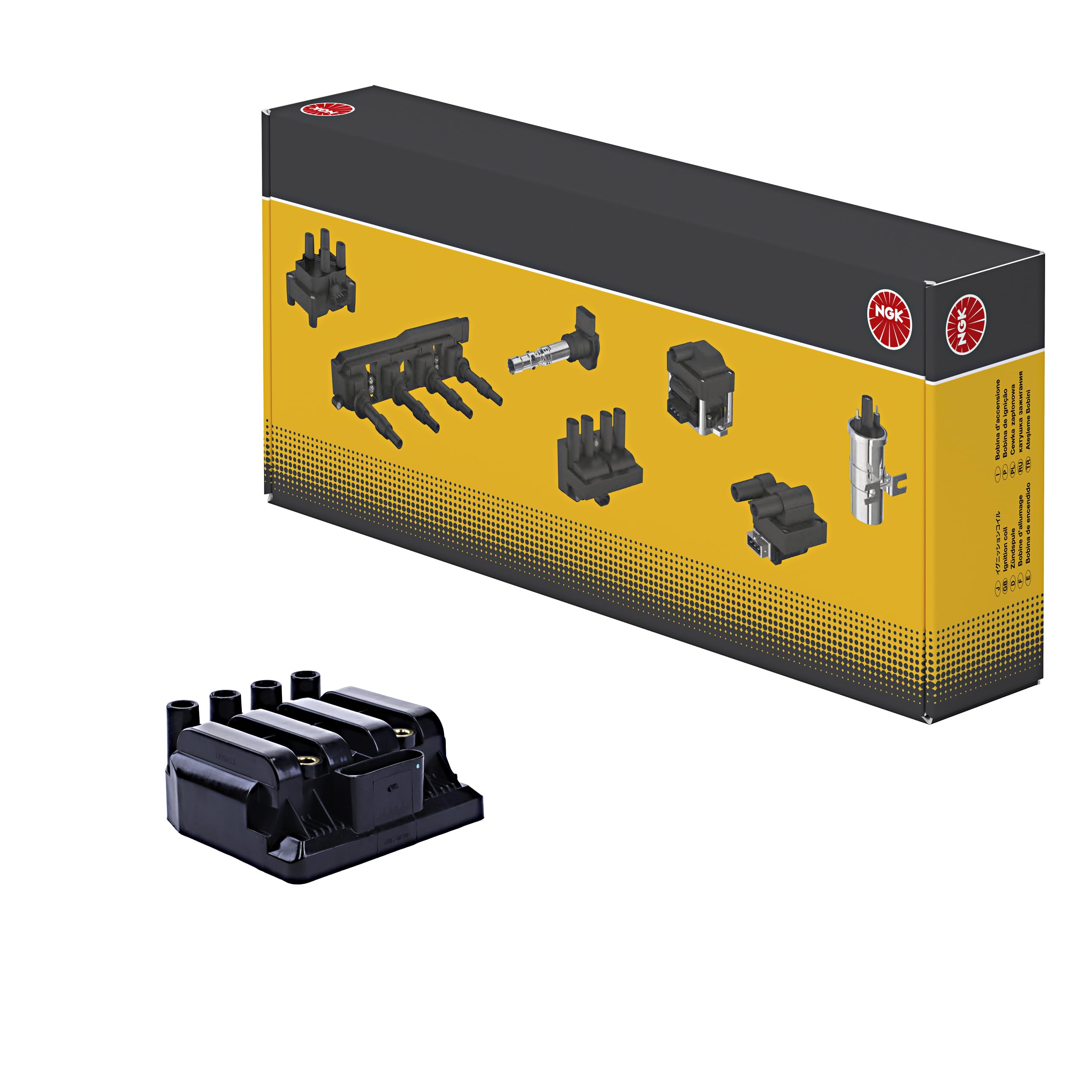 NGK Ignition Coil U2011 NGK48038 Block Ignition Coil - Premium Quality Brand