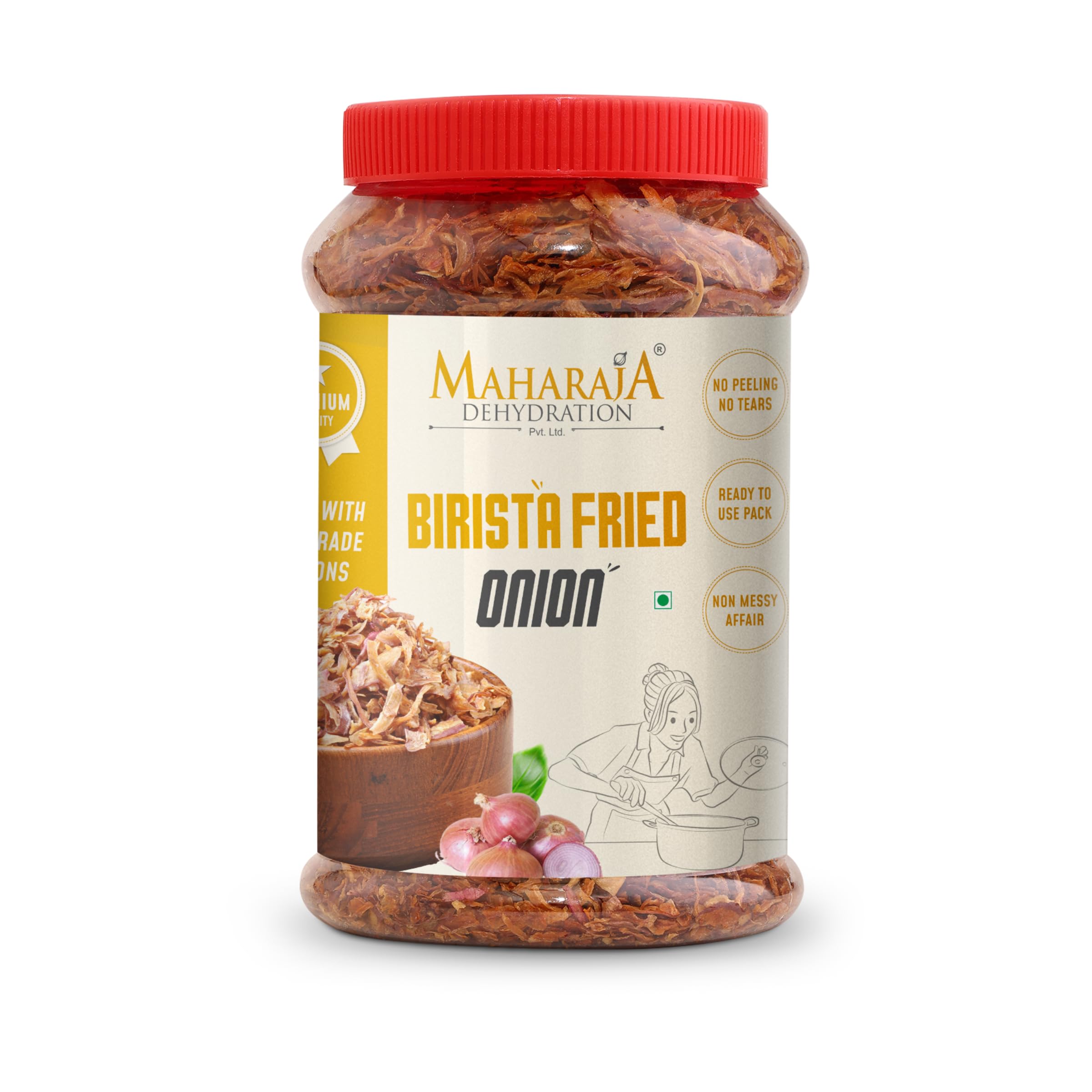 Maharaja Dehydration Birista Fried Onion Flakes - 400g Pack (B0CZXXYM8X) Amazon Price History, Amazon Price Tracker