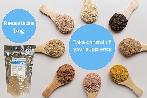 Miniatura 3 de T.E. Neesby - Cápsulas vacías veganas para píldoras, tamaño 00, 600 unidades, tapas transparentes, relleno de cápsulas de bricolaje