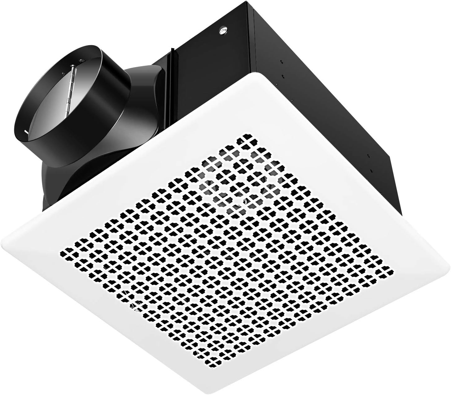 Nеw Arrіvаlѕ iPower HIFANXVENT120METAL 120CFM Ultra-Quiet HVAC Exhuast White Grille Household Ventilation Fan
