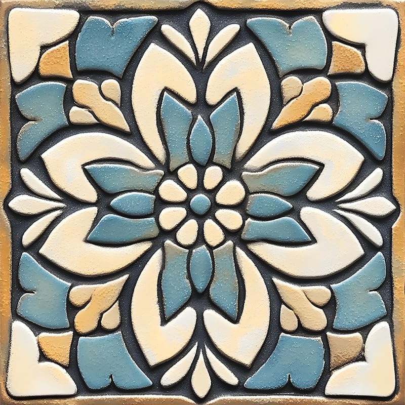 Image of Nuxovilar Peel and Stick Vinyl Floor Tiles, 12x12 Inch