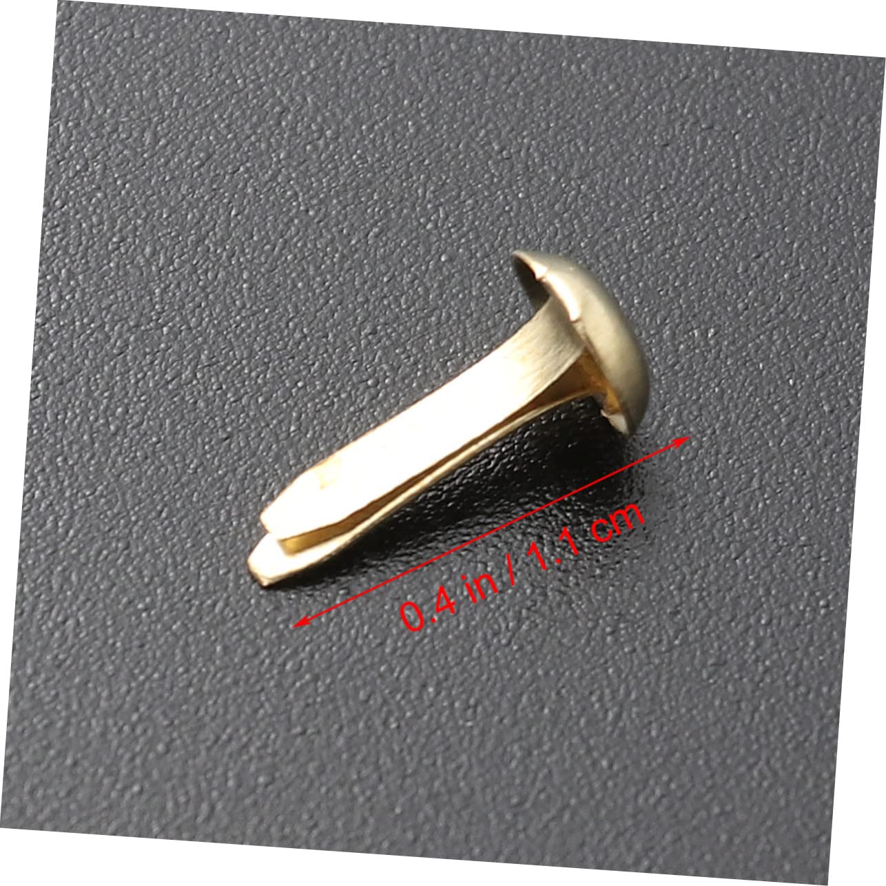 SEWACC 100 Stück Mini Metall Brads - Runde Bastelklammern Für Scrapbooking DIY