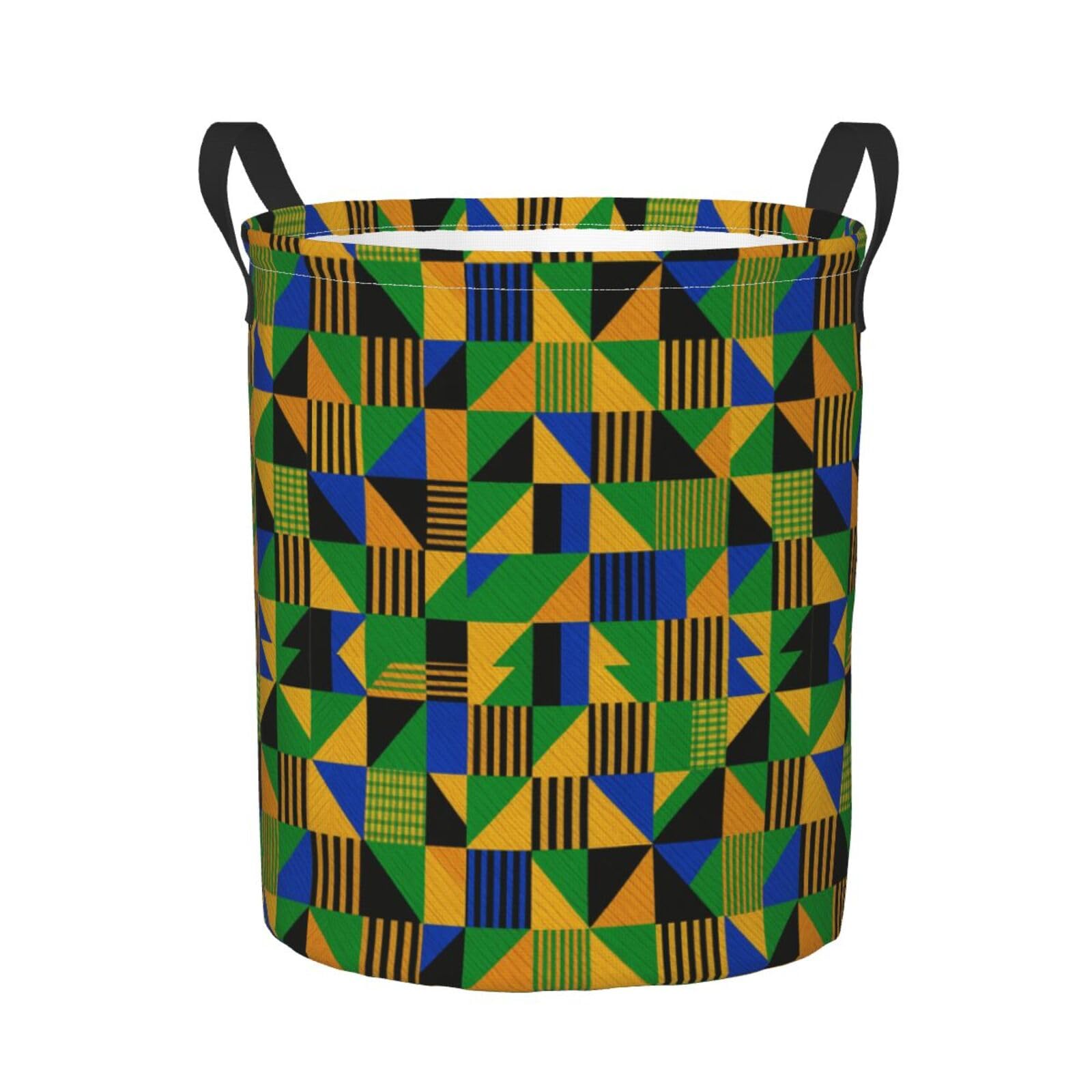 Cesto Ropa Sucia Patrón Étnico Africano Azteca Cesta Para Colada 50X40Cm