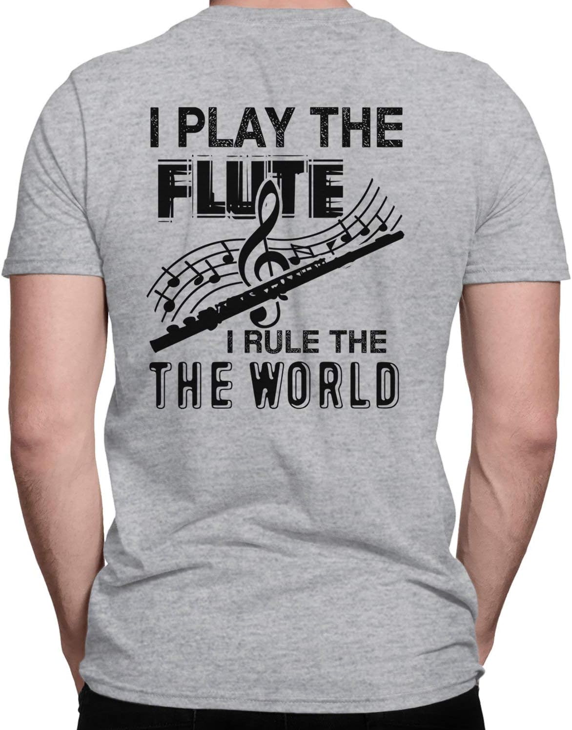 In Prink Unique I Play The Flute Clothes Gifts, Flute Player Short