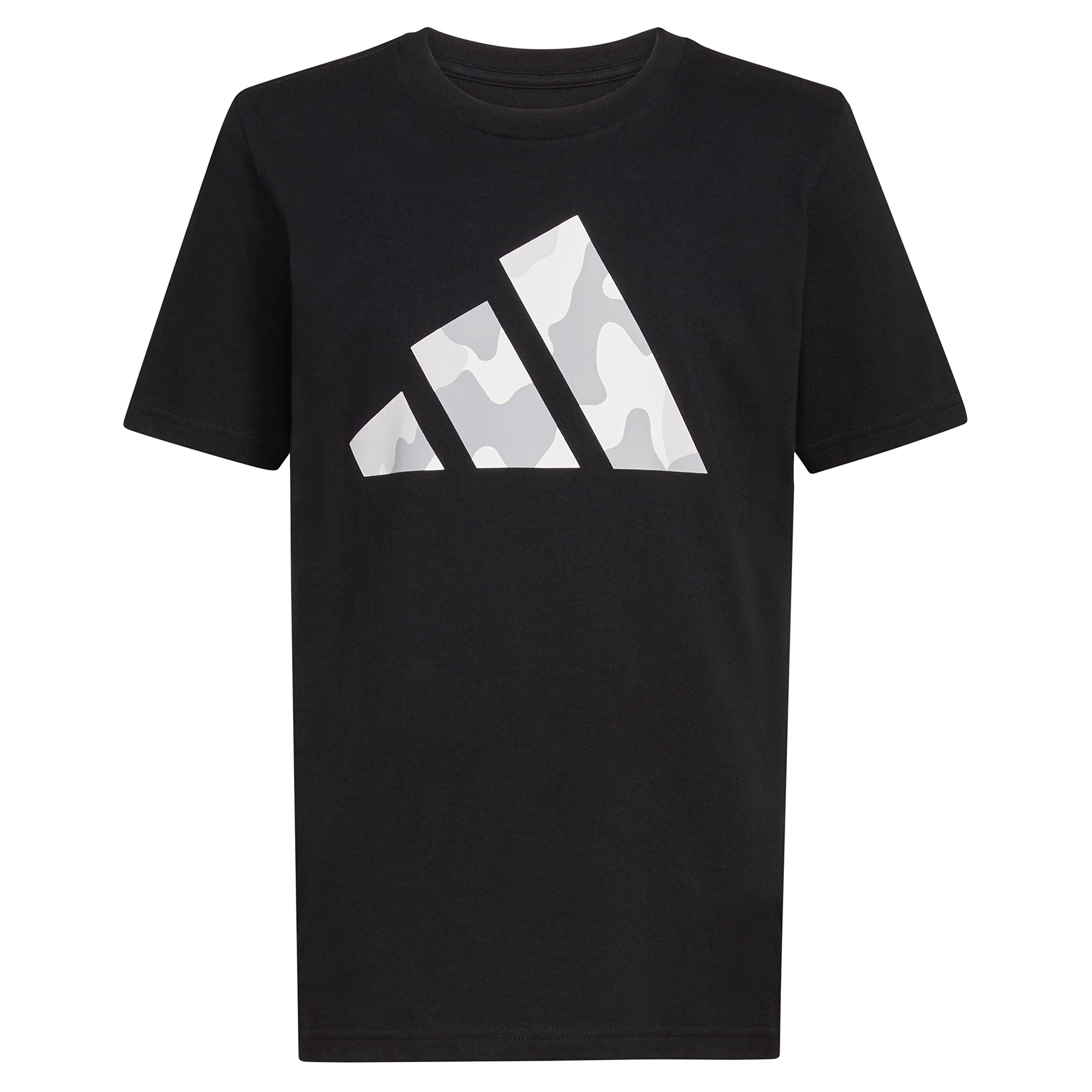 adidasBoys' Short Sleeve Cotton Bos Ghost Logo T-shirt