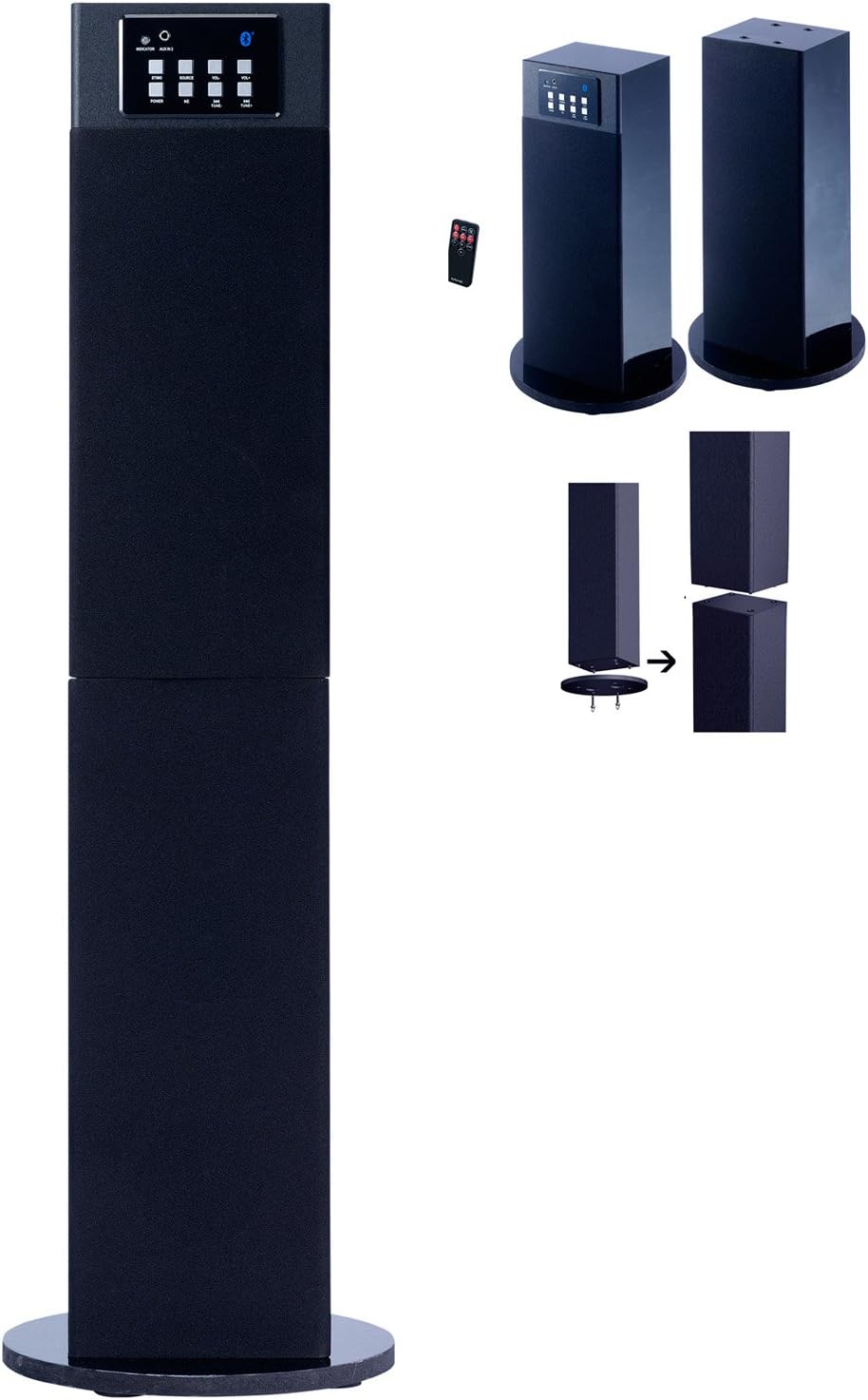 Craig Electronics CHT914C Stereo Home Theater/Tower Speaker