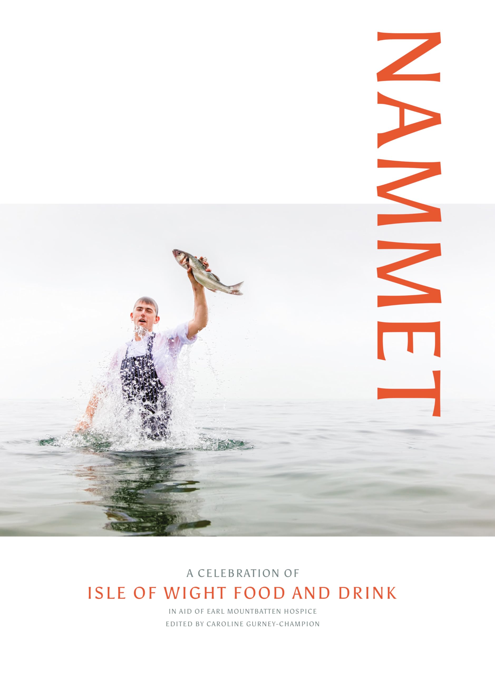 Nammet Isle of Wight livre de gastronomie premium sous couverture rigide