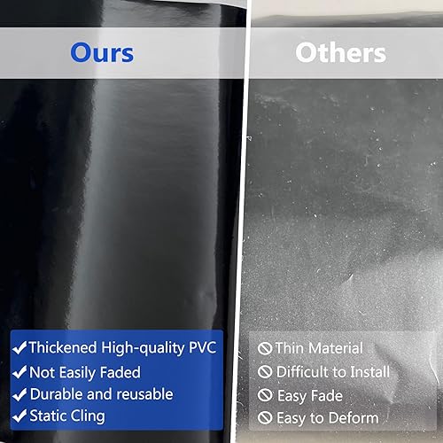 Miniatura 3 de XCNO Fondo de vinilo para acuario, adhesivo estático, fondo de pecera, fondo de pecera, fondo de vinilo para acuario, 28 x 12 pulgadas