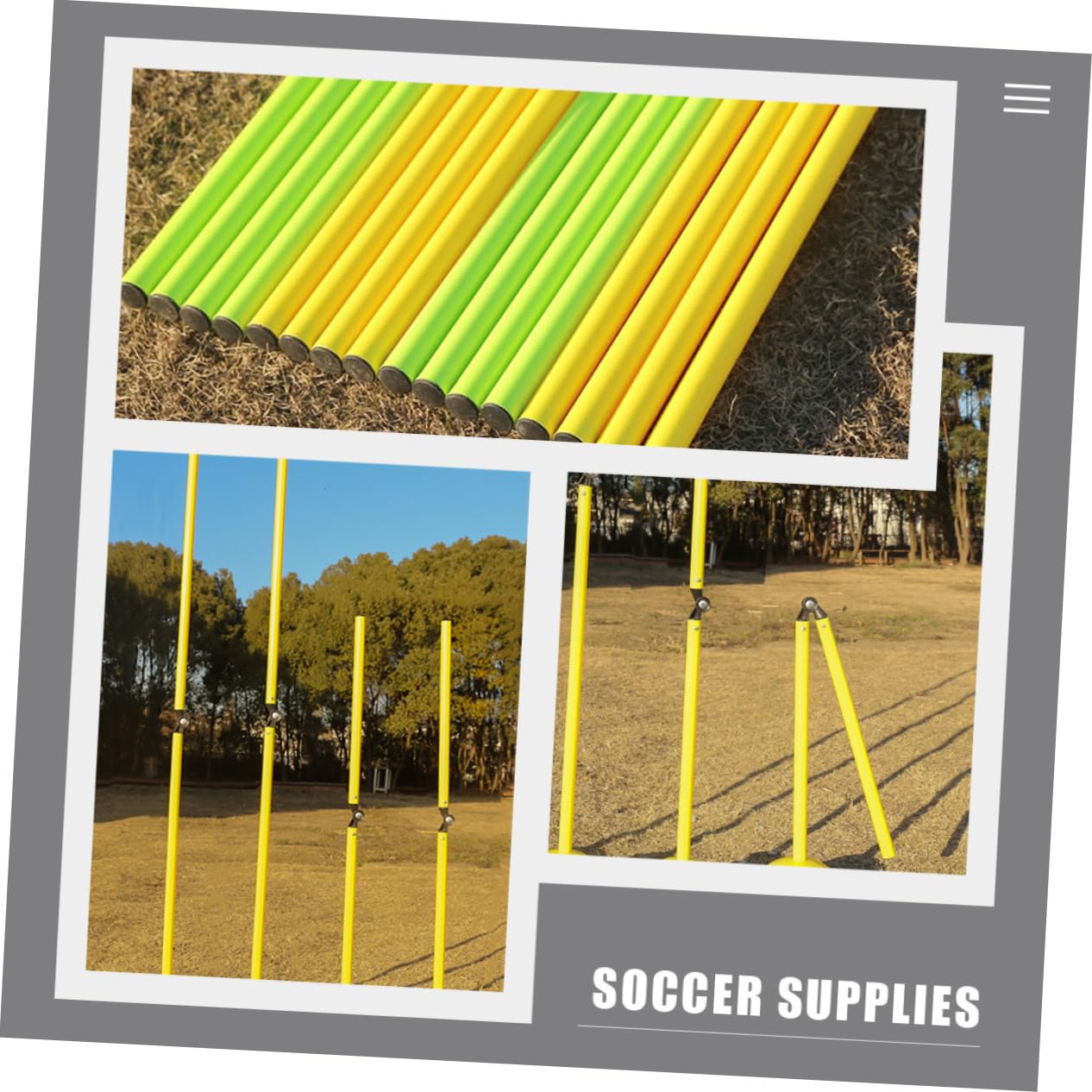 BESPORTBLE Barra De Entrenamiento De Fútbol ​​Equipo De Entrenamiento De Agilidad para Fútbol ​​Suministros De Fútbol ​​Herramientas De Fútbol ​​Equipo De Fútbol para Entrenamiento