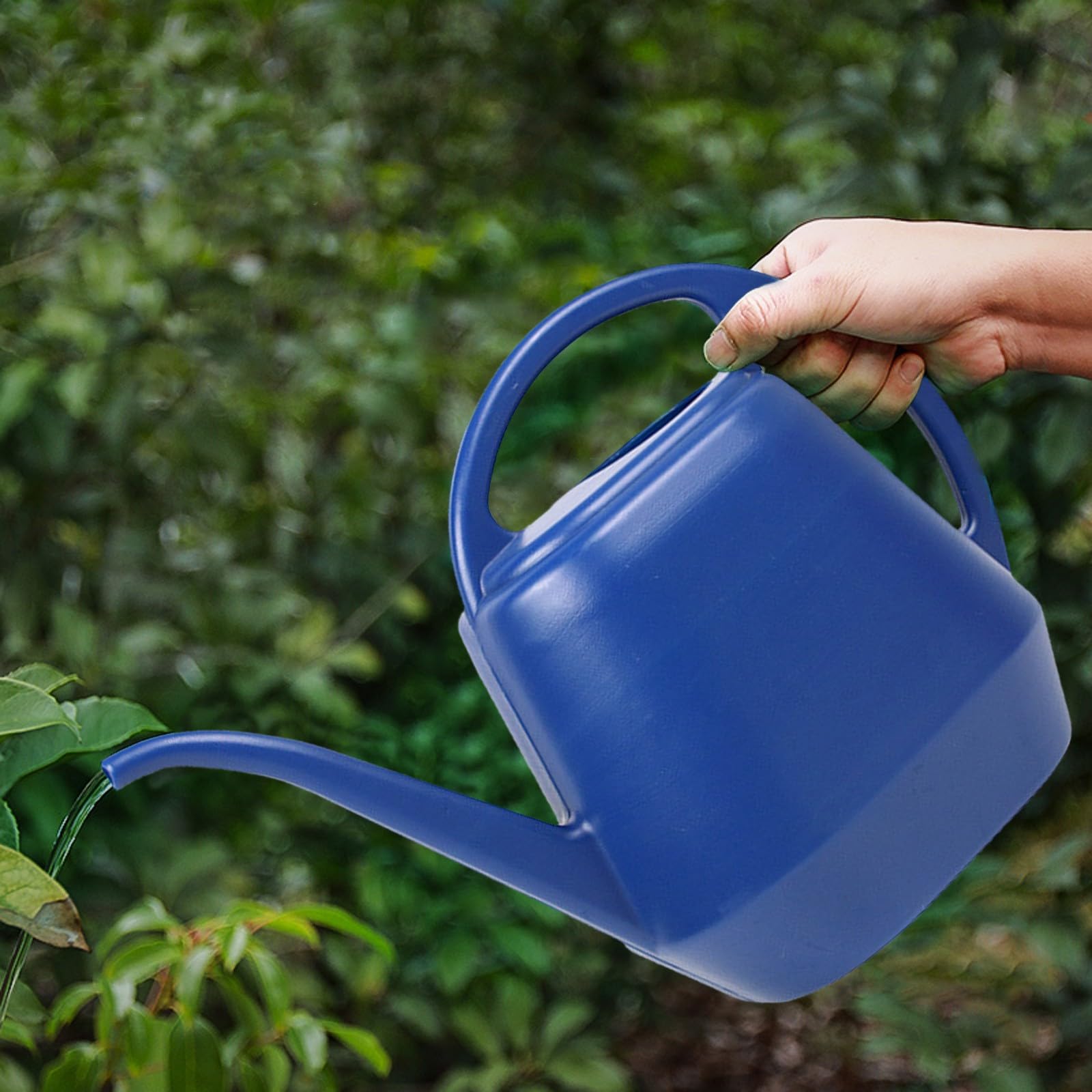 Arrosoir pour une utilisation en intérieur et en extérieur, arrosoir en plastique à long bec de 4 L, idéal pour les plantes d'intérieur et les paniers suspendus – Arrosage précis essentiel de la