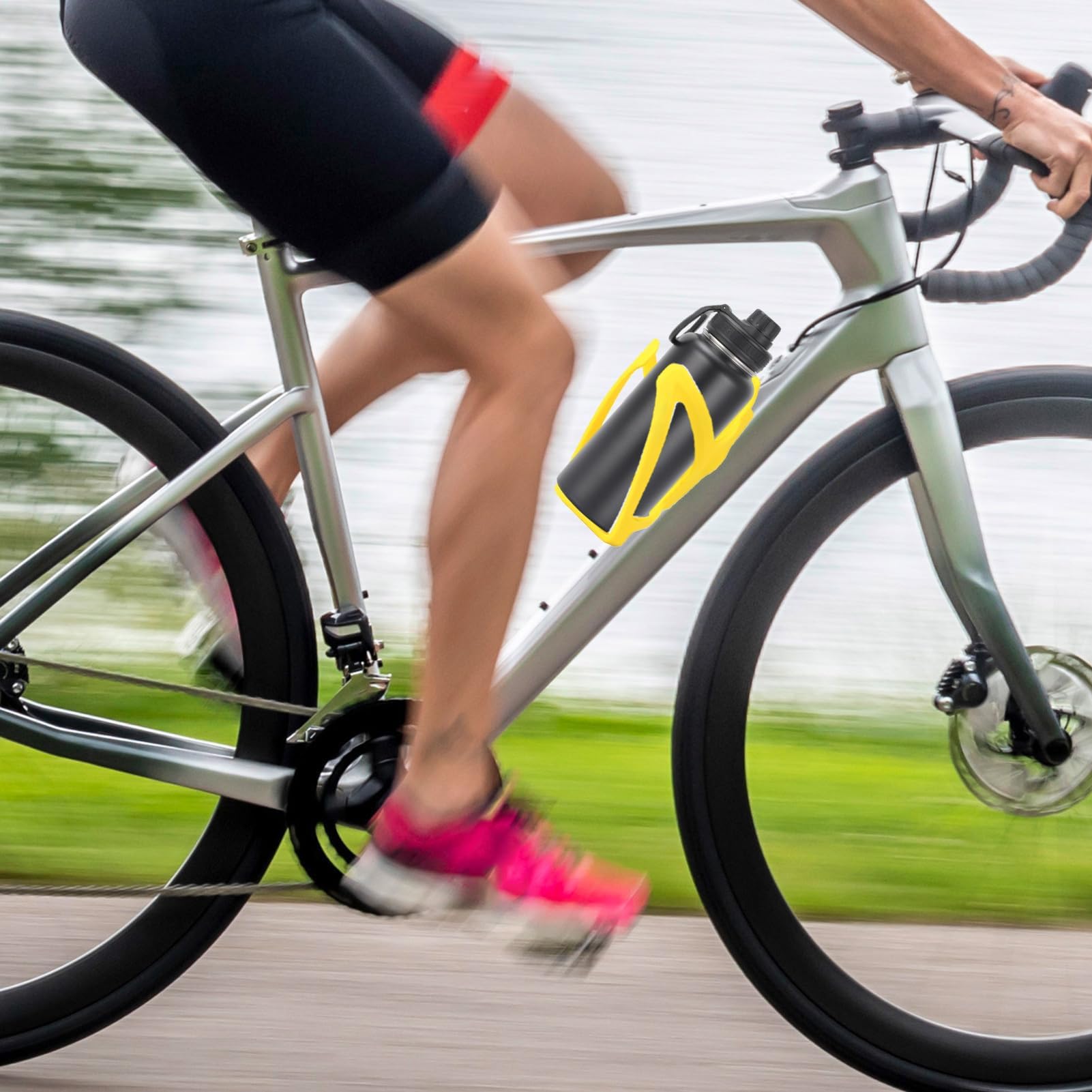 Portabotellas para Manillar de Bicicleta