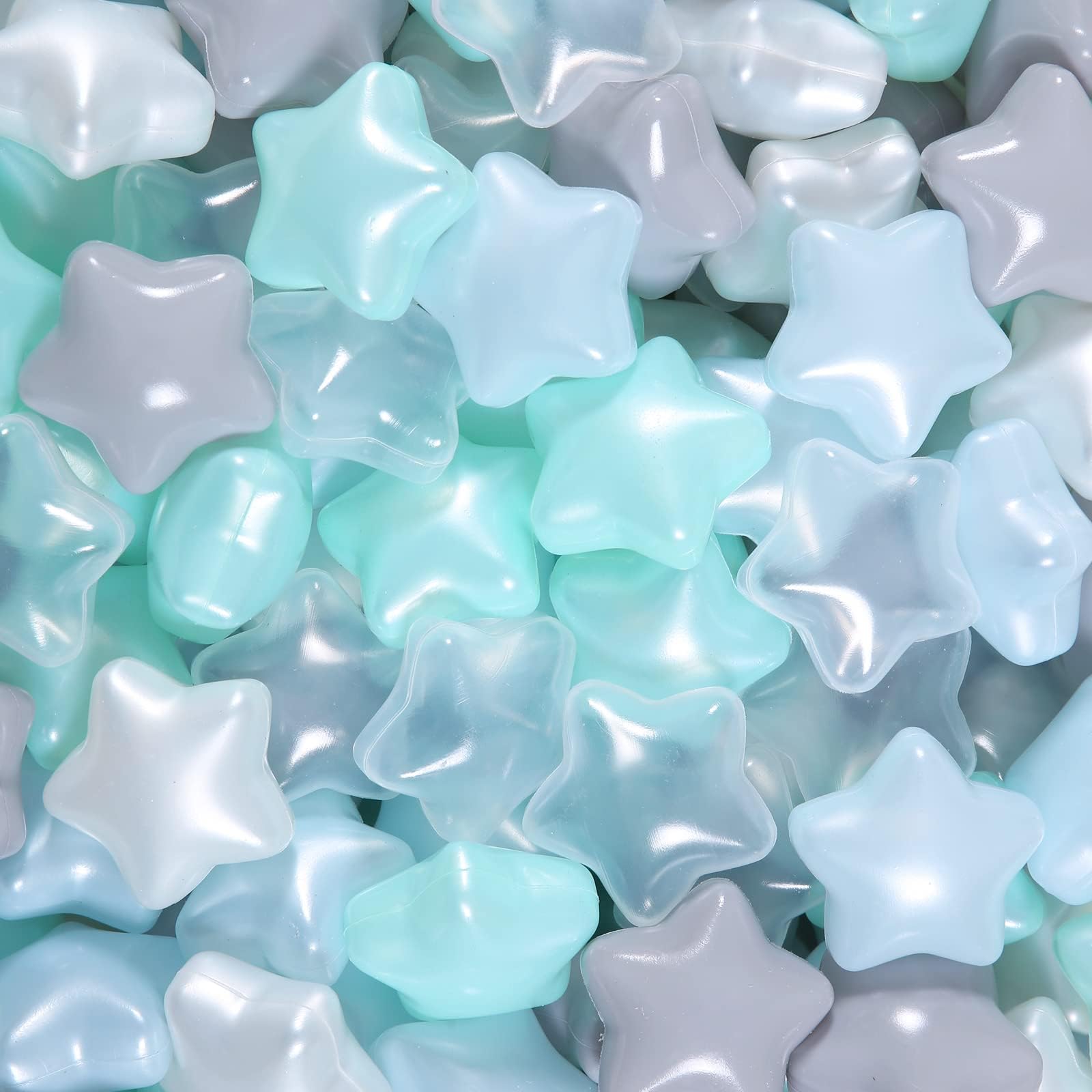 Ball Pit Balls for Toddlers Kids Plastic Balls for Ball-Pit Playpen Pool Baby Play Pastel BPA-Free Non Toxic Play Pastel Crush Proof Bal 50 100 200 500 1000 Count