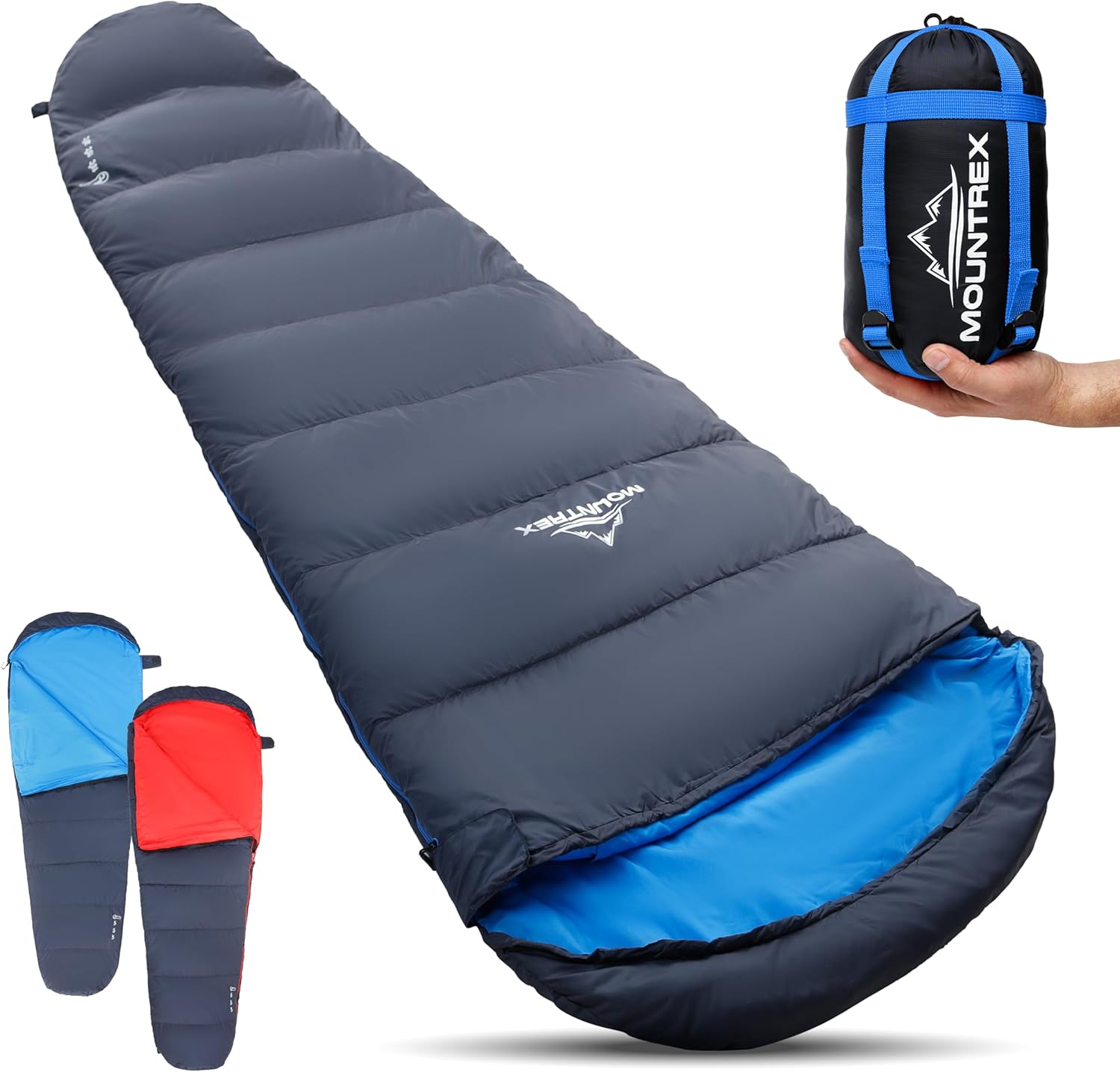 Die besten ultraleichten Schlafsäcke für Backpacking und Reisen 10 Mountrex Mumienschlafsack