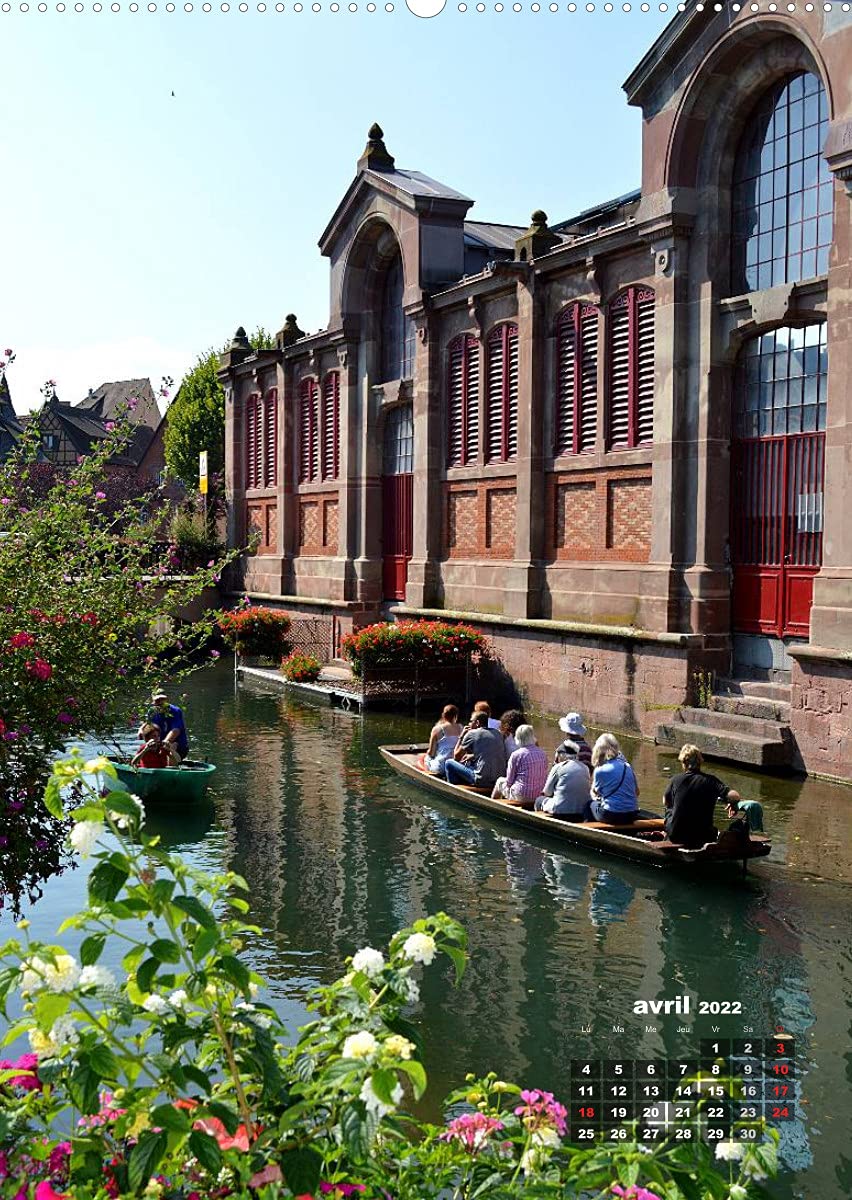 Colmar une ville charmante en Alsace (Premium, hochwertiger DIN A2 Wandkalender 2022, Kunstdruck in Hochglanz): Une petite ville française avec du charme (Calendrier mensuel, 14 Pages )