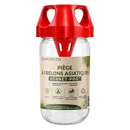 HORNET-PRO™ PIÈGE à Frelons asiatiques et Guêpes, en Verre, Écologique,