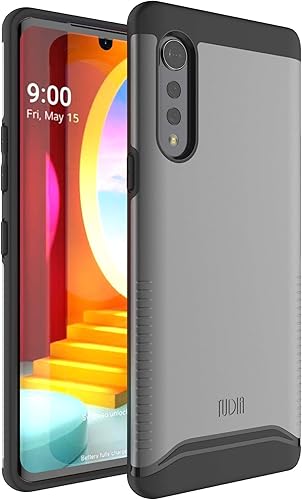 TUDIA DualShield diseñado para LG Velvet 5G5G UW (compatible con Verizon, T-Mobile, versiones de AT&T), Fusionar Funda protectora delgada de