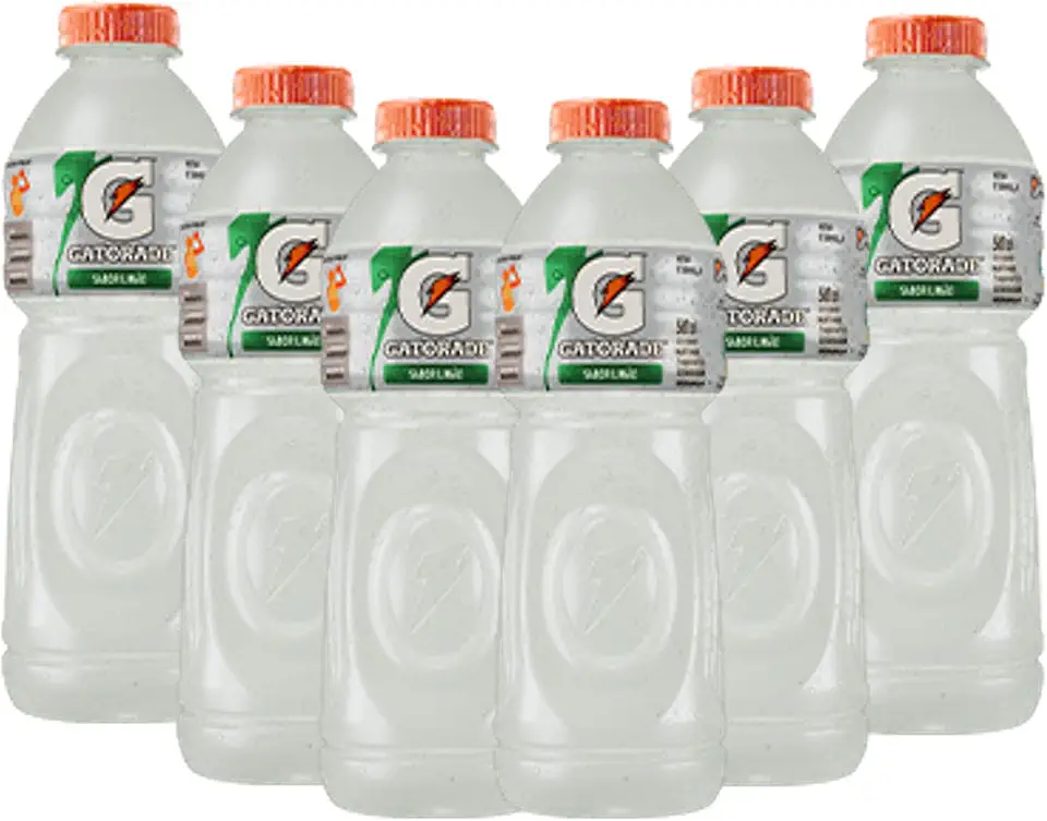 Isotônico Gatorade Limão Garrafa 500ML, Pack C/6