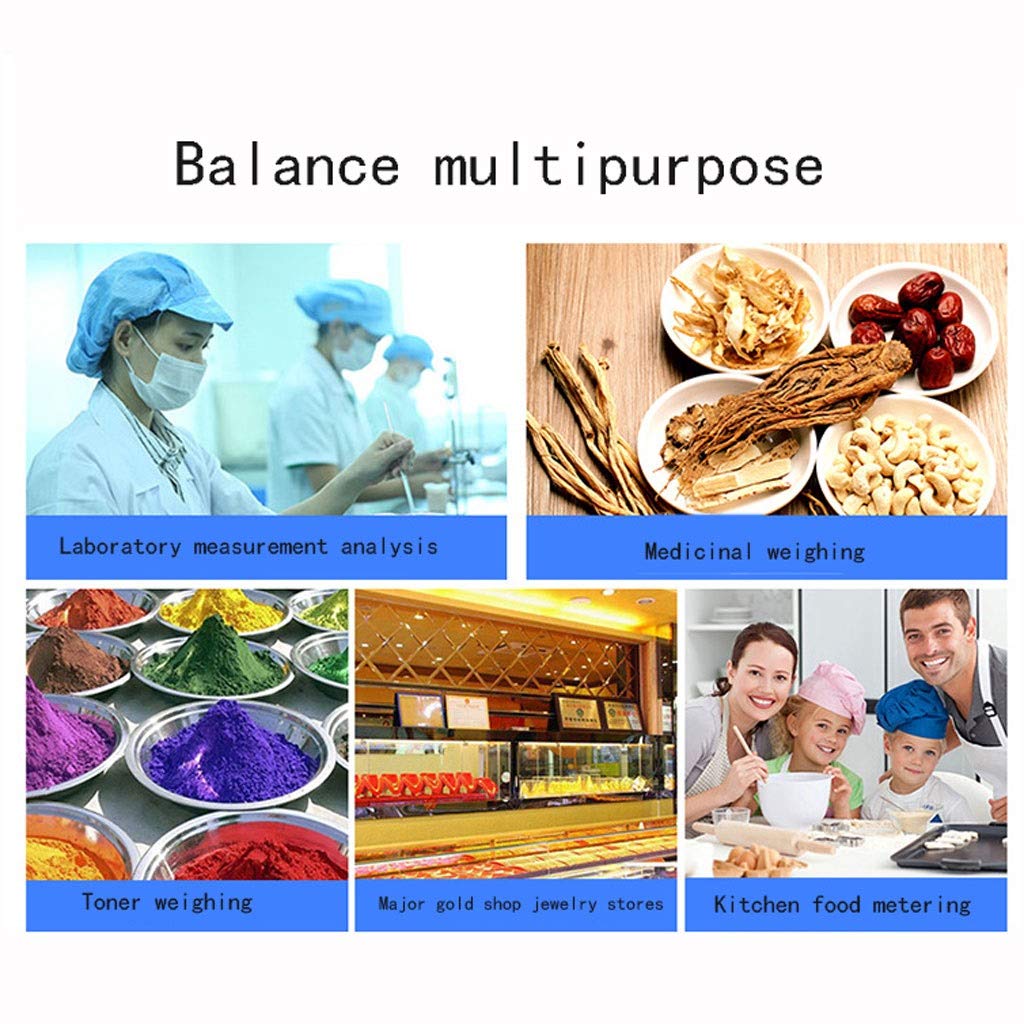MRKU Balance électronique de Cuisine avec Fonction Tare, écran LCD rétroéclairé, Lecture Facile, multifonctionnelle pour peser Les Fruits et légumes