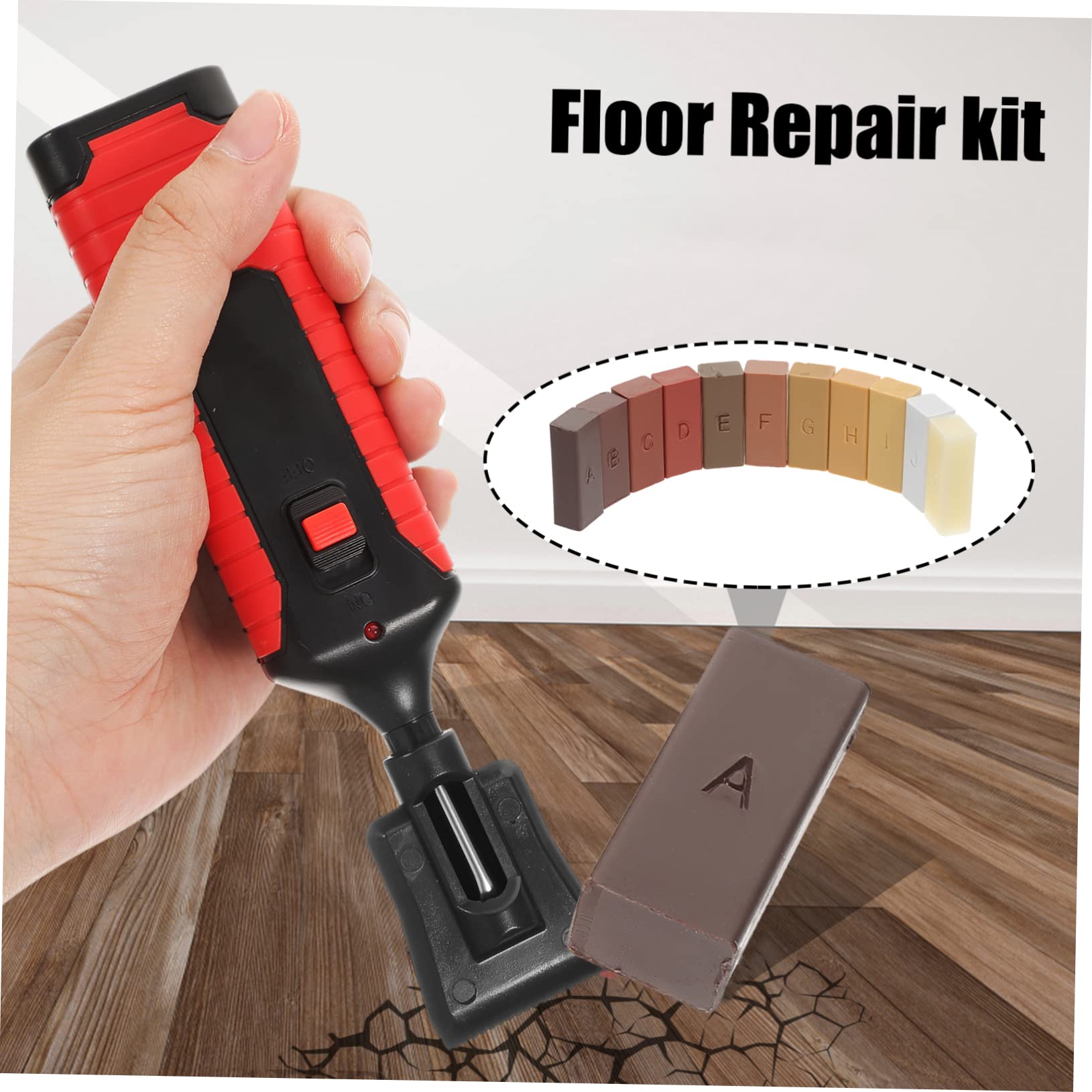 SOESFOUFU 1 Set Wood Floor Scratch Remover Kit Scratch Concealer Hardwood Floor Wax Fix