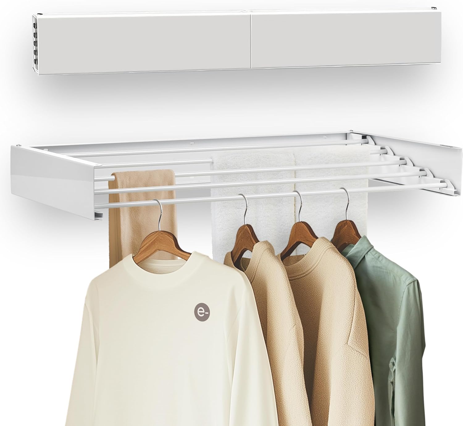 Clothes Drying Rack Wall Mounted, Compact South Korea Ubuy