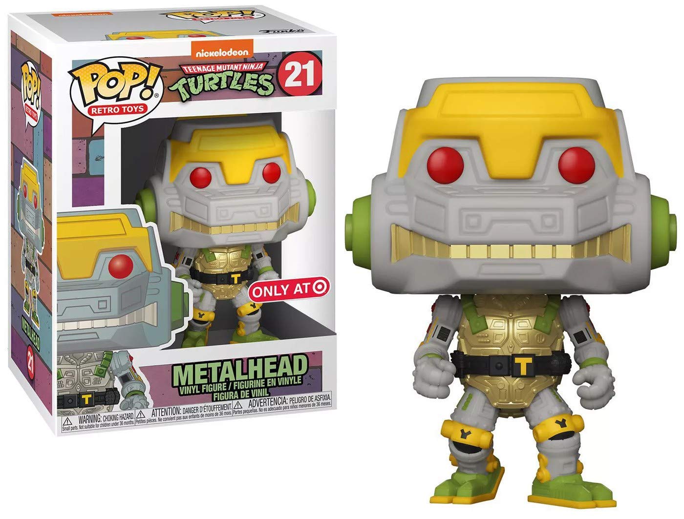 Pop! Funko Teenage Mutant Ninja Turtles Exclusive Metalhead #21