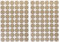 Vista 14 de Mini Skater 108 calcomanías de madera autoadhesivas para muebles de gabinete, agujeros para tornillos, suministros de decoración, 0.78 pulgadas