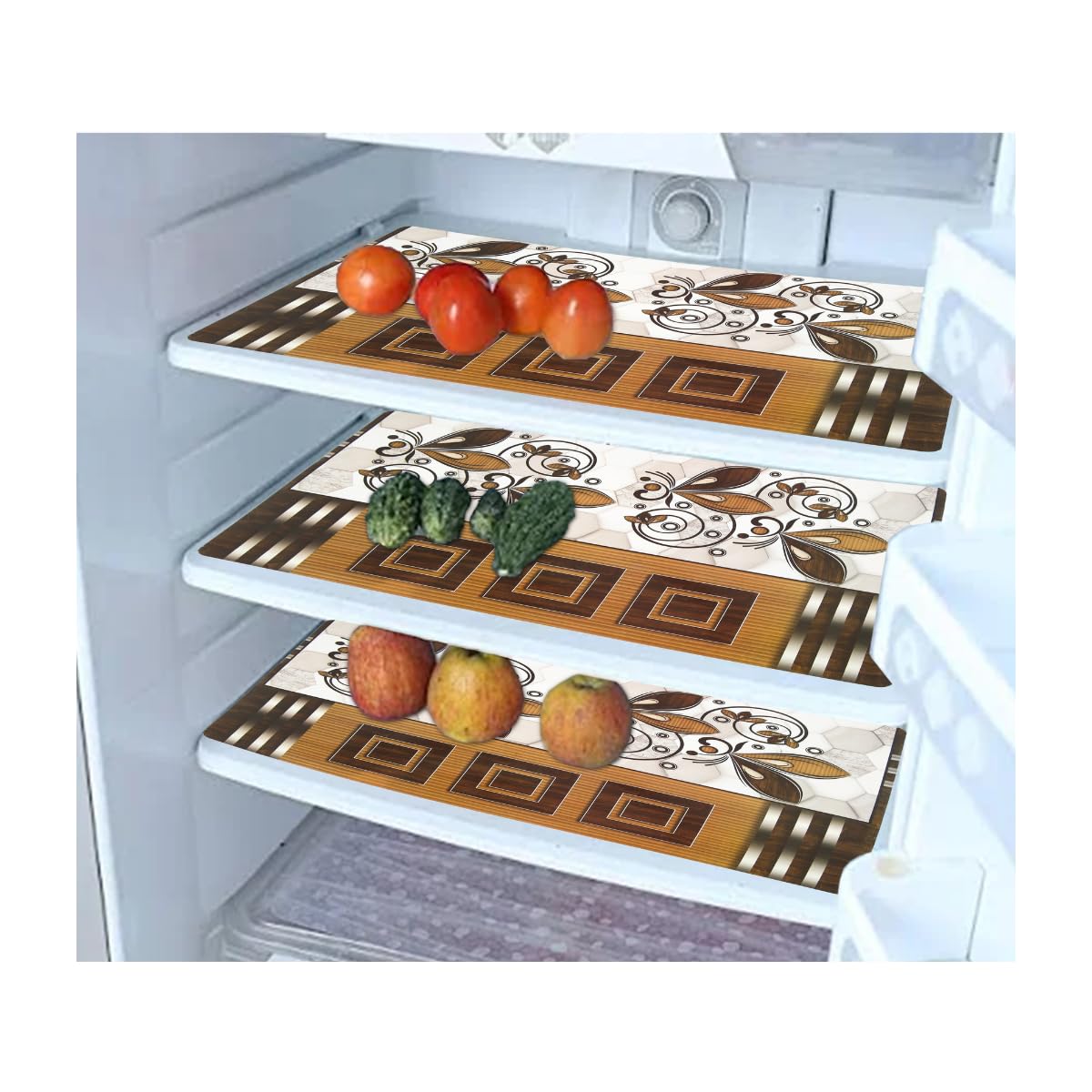 Grisha Fridge Covers - Flower Design, Waterproof -14