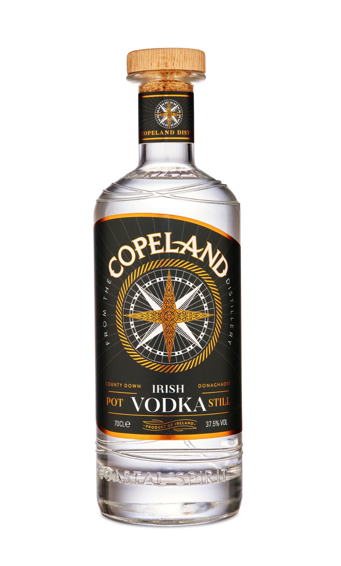 Copeland Irish Pot Still Vodka, 70cl, 37.5% Vol