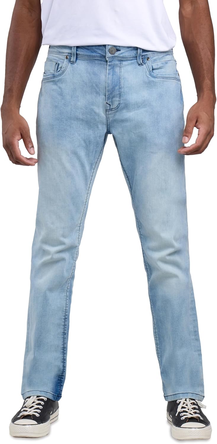 X RAY Men's Soft Slim Fit Stretch Cotton Denim Jeans Pants