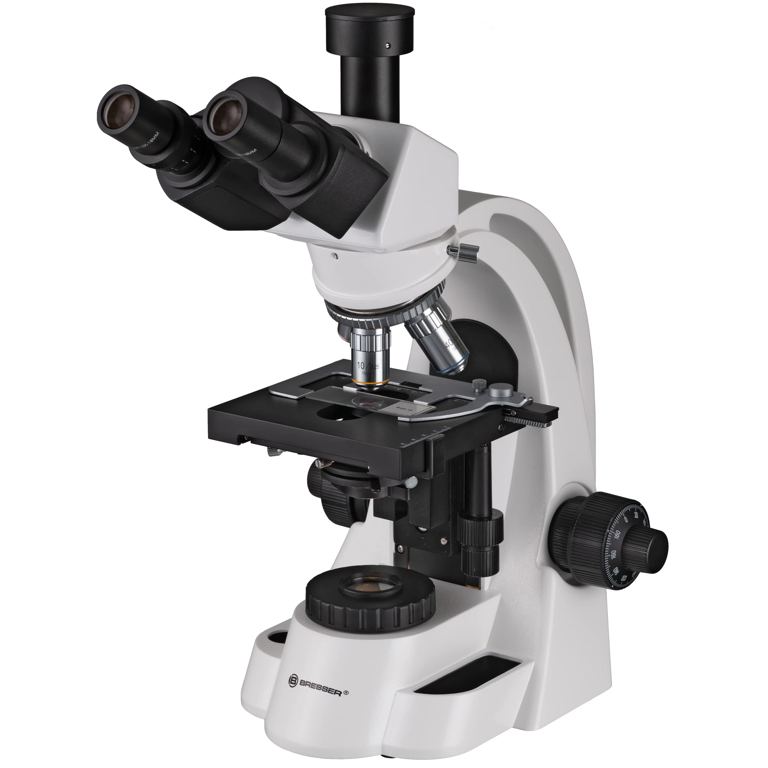 BRESSER Microscopio trinoculare Bresser Bioscience 40-1000x