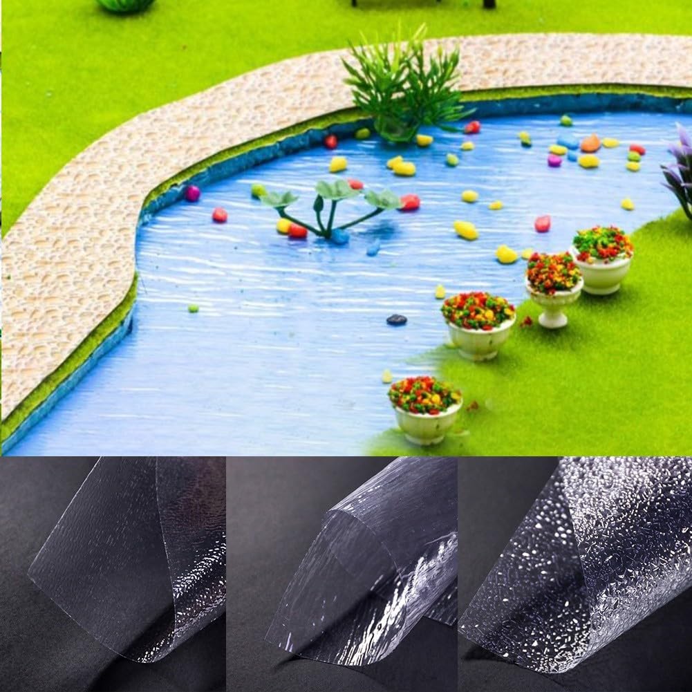 Matériau Effet Ondulation D'eau - Pour Décoration Florale, Aquariums, Maquettes - Neuf - Marque CN