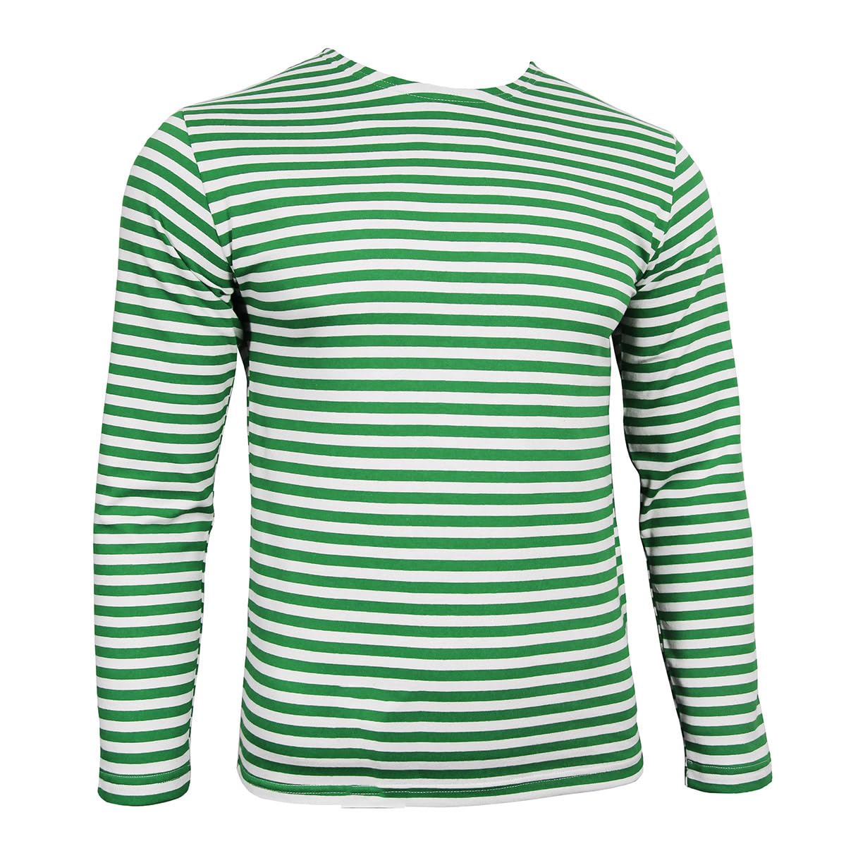 Epic Militaria Unisex Green Russian Border Force Long Sleeved T-Shirt - Stripes (Large - 42 Inch)